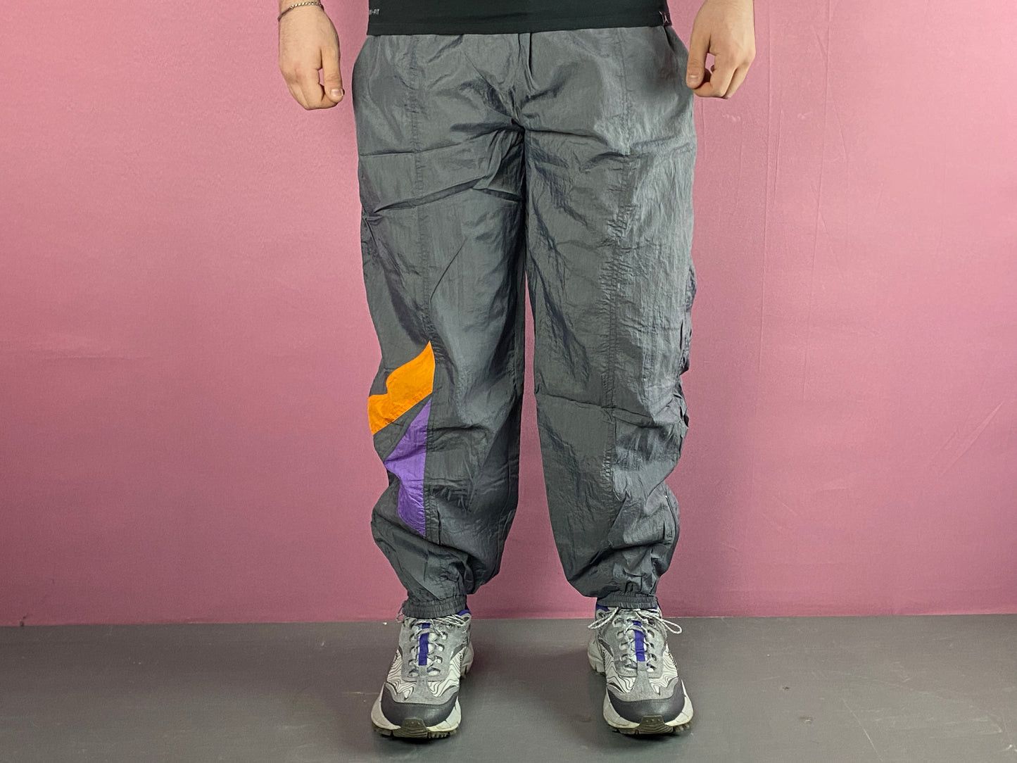Vintage 90s Vintage Men's Buggy Track Pants - XXL Size US 36 / EU 52 - 2 Thumbnail