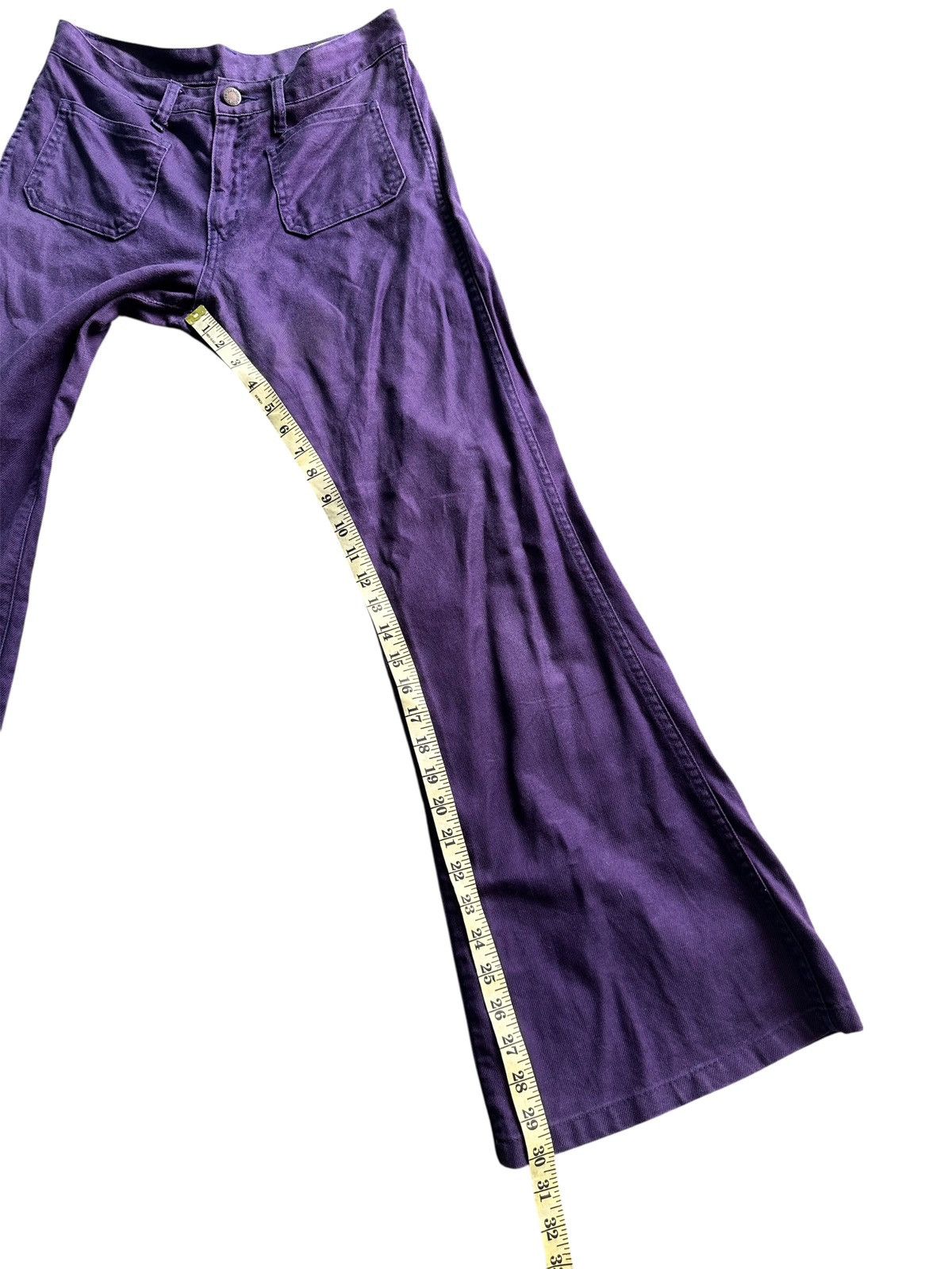 Japanese Brand Vintage Bison Super Flared Pants Size US 30 / EU 46 - 5 Thumbnail