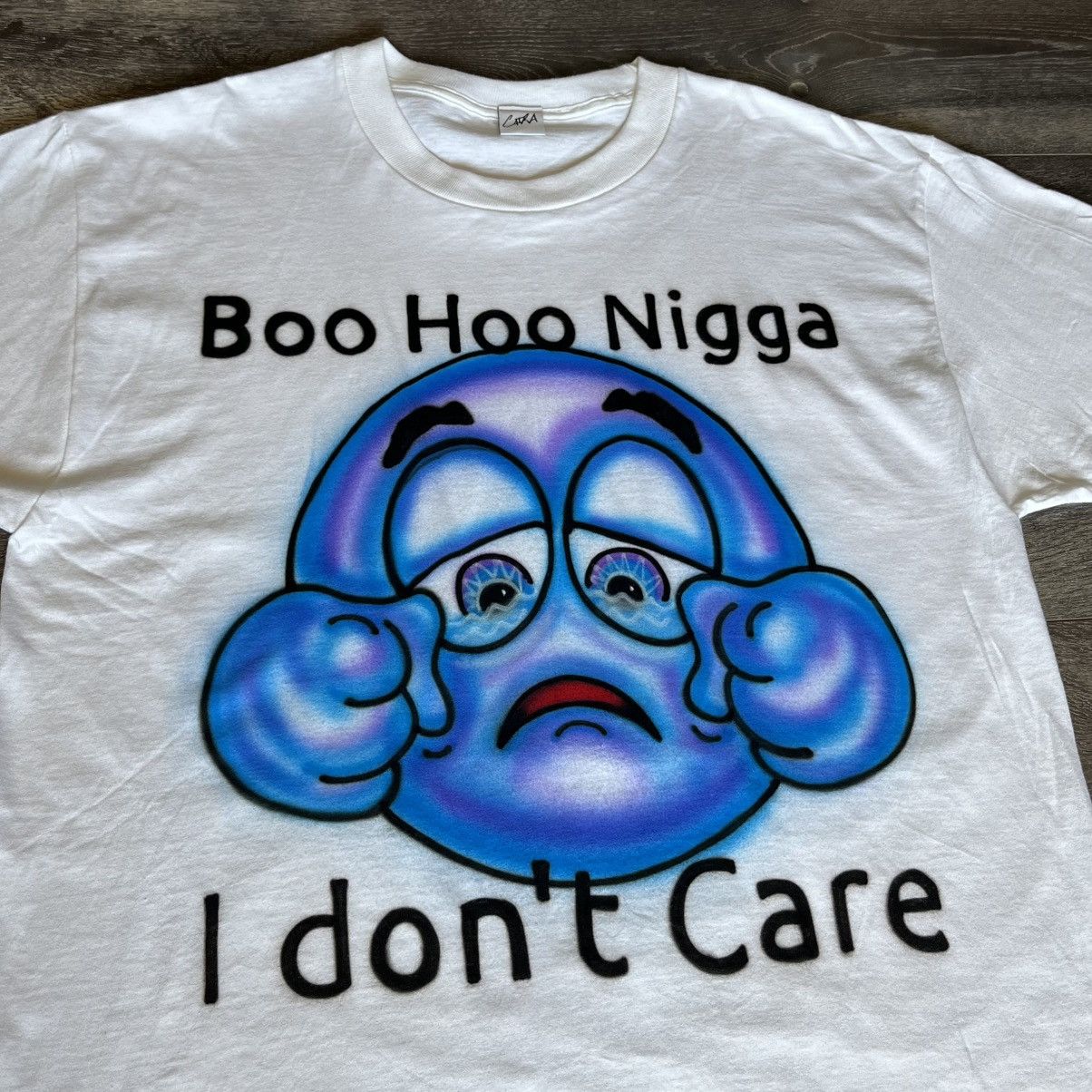 Other Boo Hoo N*gga I Don’t Care Emoji Big Graphic T Shirt Caira Size US L / EU 52-54 / 3 - 2 Thumbnail