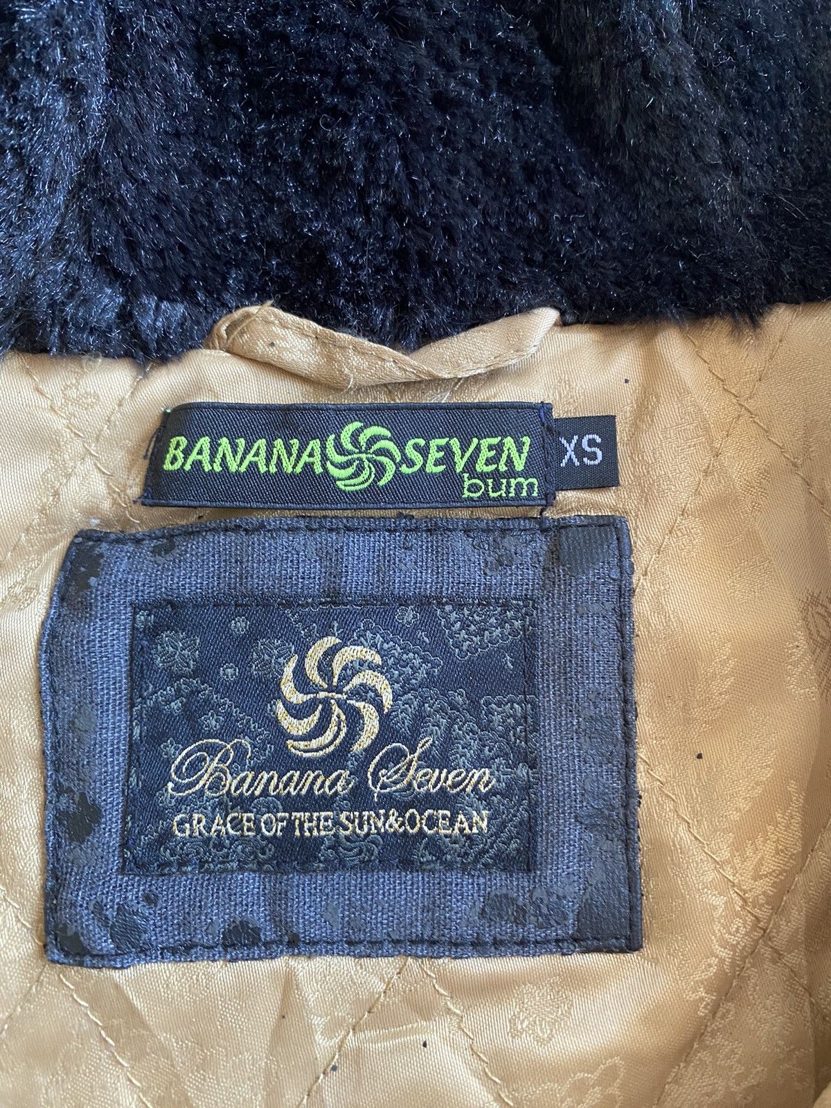 If Six Was Nine × Japanese Brand × Levi's RARE BANANA SEVEN FUR N2B BOMBER JACKET Size US XS / EU 42 / 0 - 19 Thumbnail