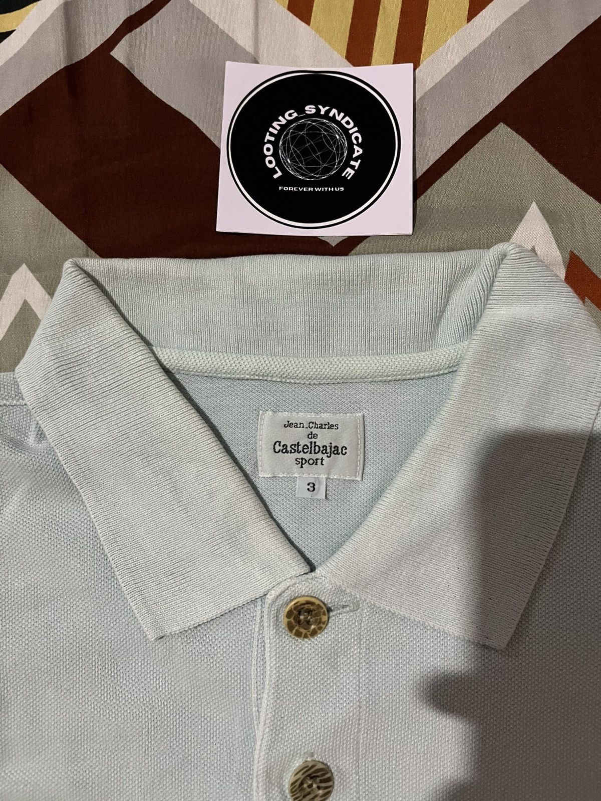 Designer × Jean Charles De Castelbajac × Vintage 🔥Vintage Jean Charles de Castelbajac Polo Shirt Size US L / EU 52-54 / 3 - 7 Thumbnail