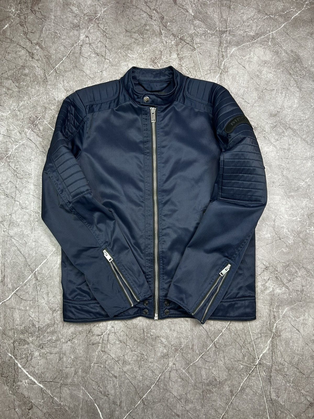 Diesel × Vintage Diesel Motorcycle Opium Avantgarde Nylon Jacket Size US L / EU 52-54 / 3 - 9 Thumbnail