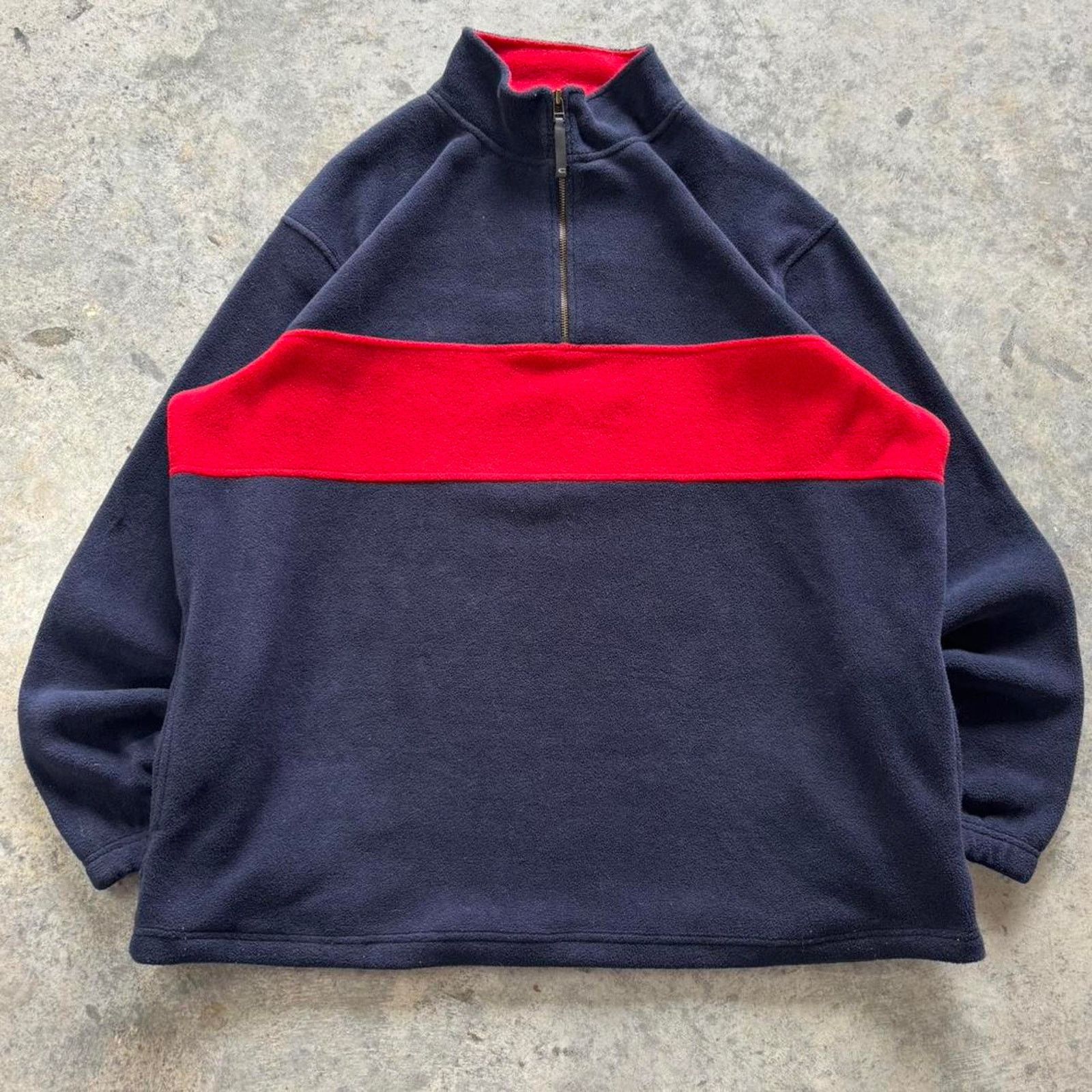 Vintage 90s Fleece Pullover Size US XL / EU 56 / 4 - 1 Thumbnail