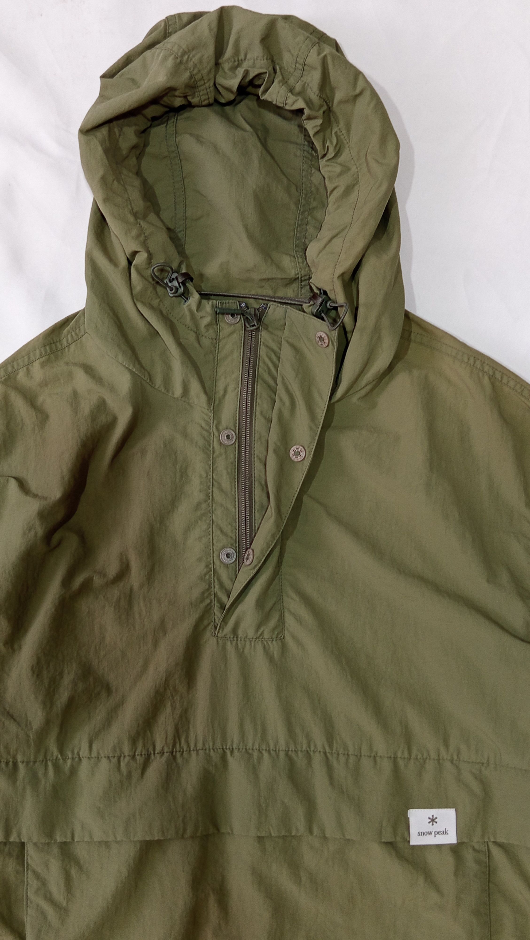 Snow Peak Snow Peak Apparel Taslan Anorak Jacket Size US M / EU 48-50 / 2 - 3 Thumbnail