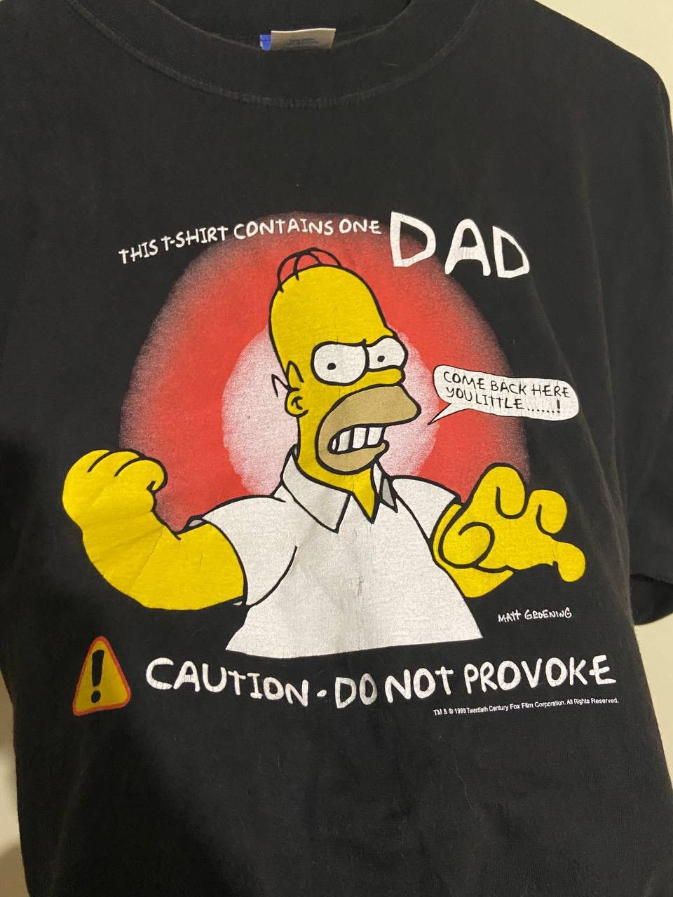 The Simpsons × Vintage Vintage Homer Simpson 1998 Tee Size US L / EU 52-54 / 3 - 2 Thumbnail
