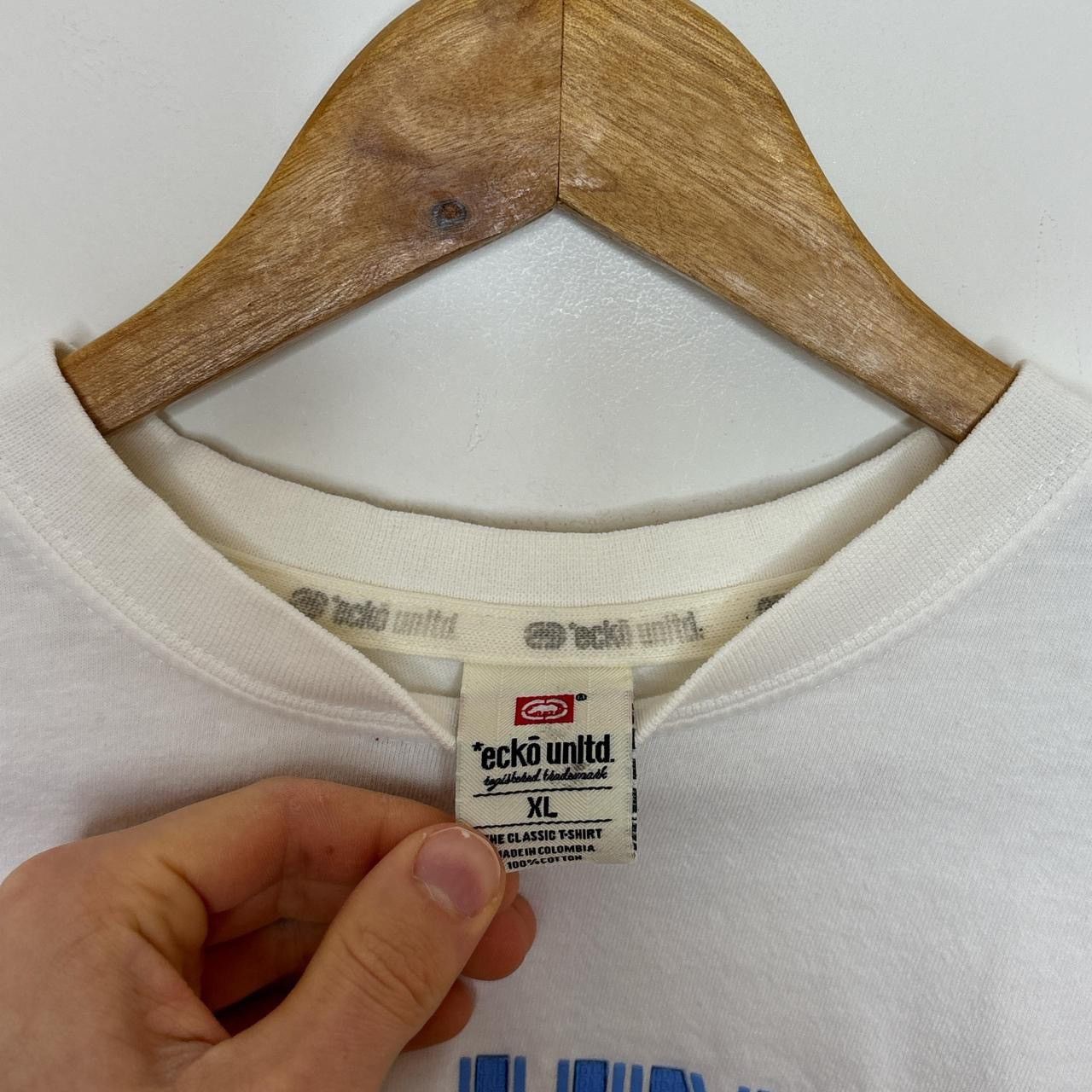 Ecko Unltd. Y2K Ecko Unltd Graphic Cyber Grunge Tee Size US XL / EU 56 / 4 - 2 Thumbnail