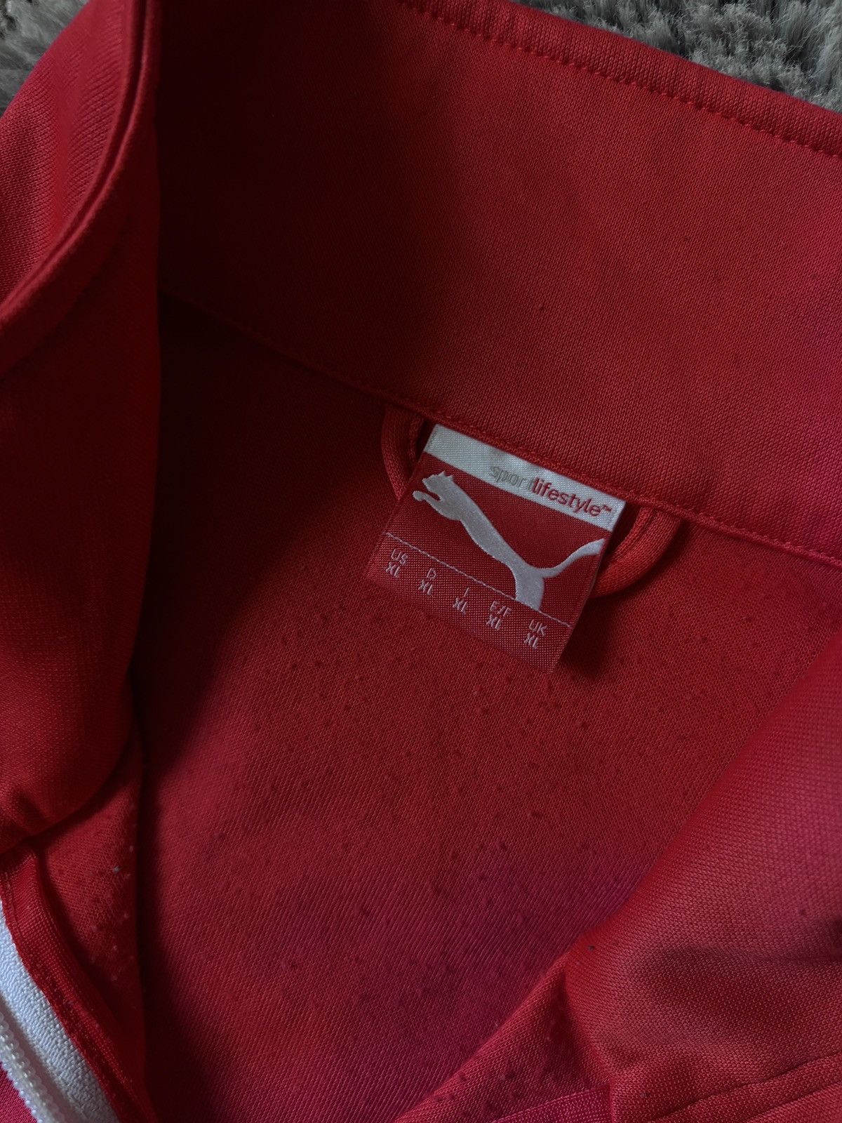 Puma × Vintage Puma Arsenal Vintage Soccer Red Track Top Size US XL / EU 56 / 4 - 6 Thumbnail
