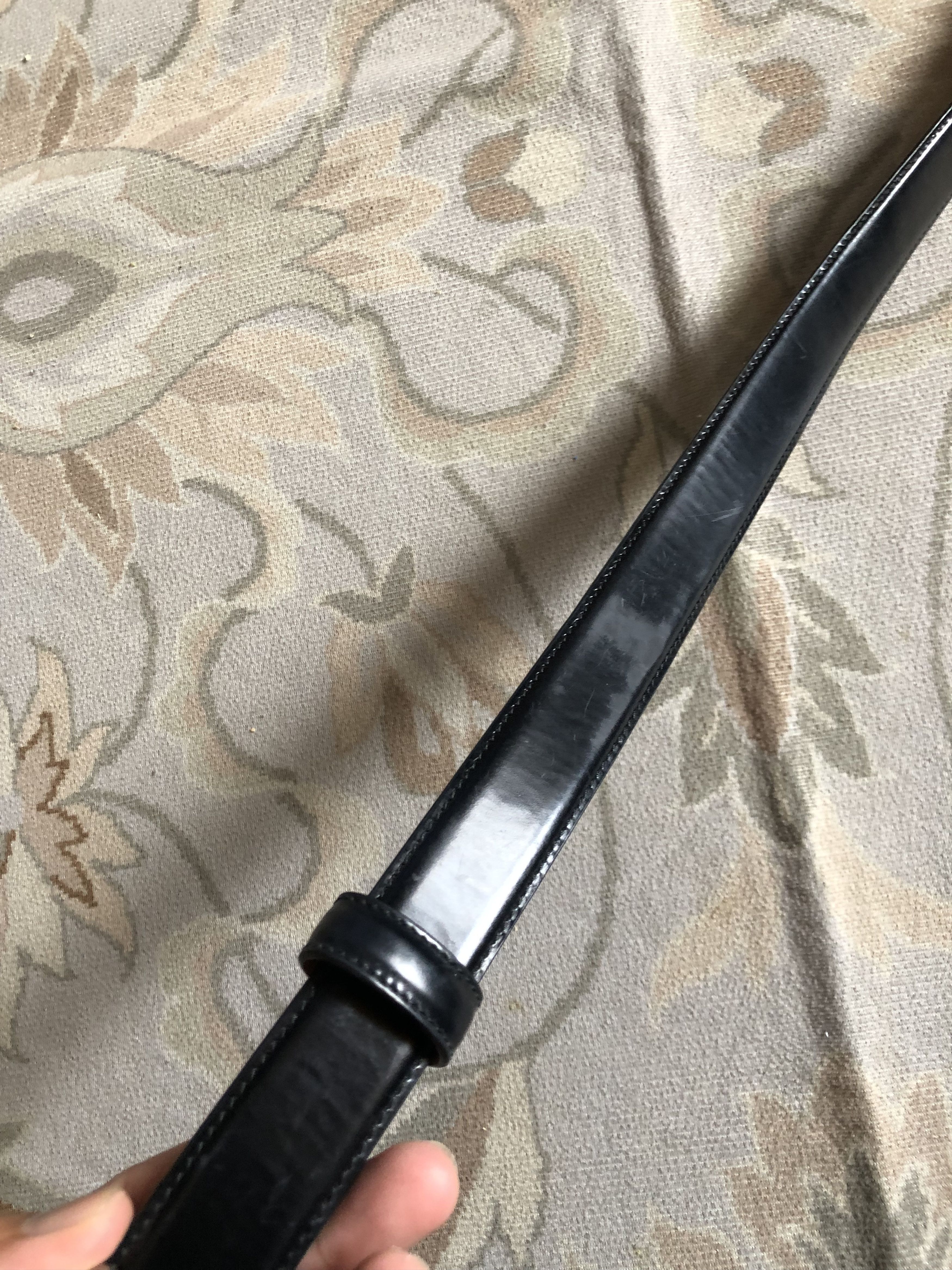 Balenciaga Balenciaga Leather Belt Size 85 Size 32 - 16 Thumbnail