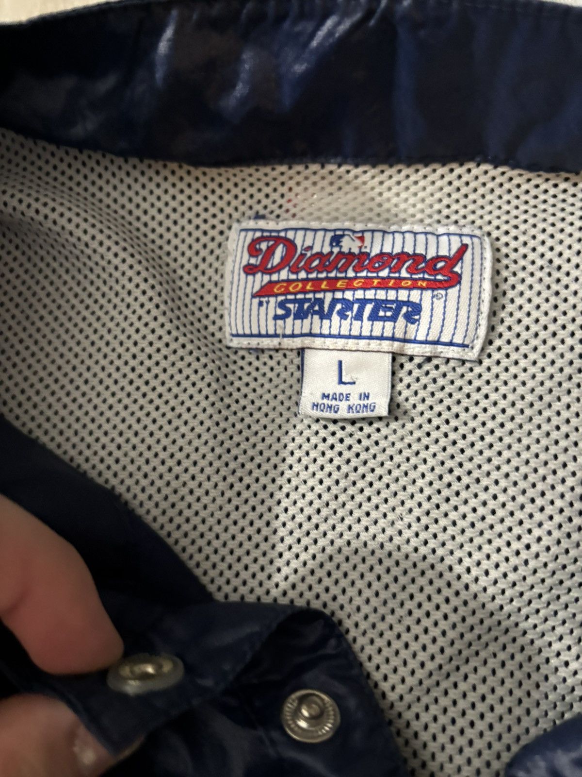 New York Yankees 90s Yankees Warm Up Bating Practice Jersey Size US L / EU 52-54 / 3 - 3 Thumbnail