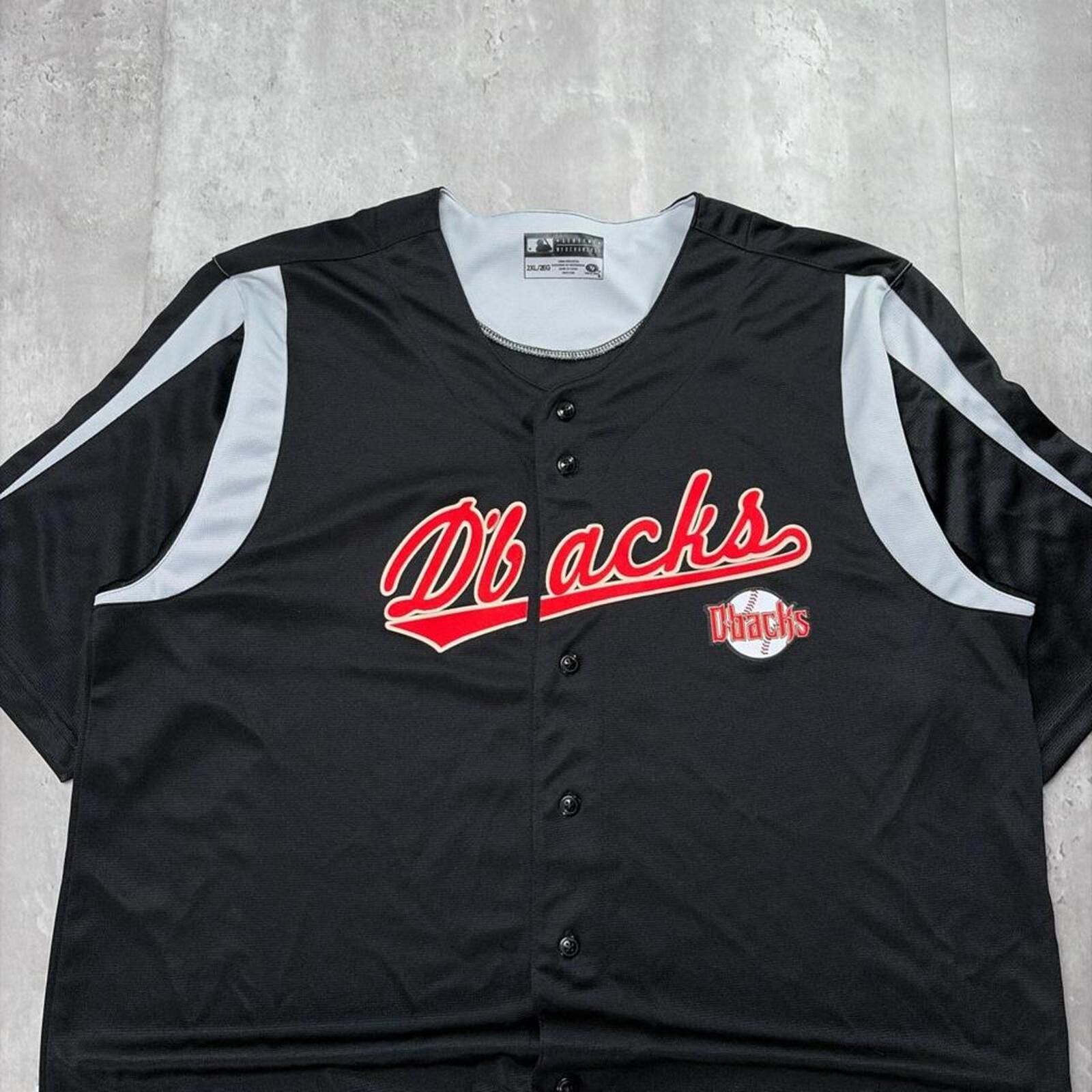 MLB Y2K Arizona Diamondbacks True Fan MLB Baseball Jersey Size US XXL / EU 58 / 5 - 3 Thumbnail