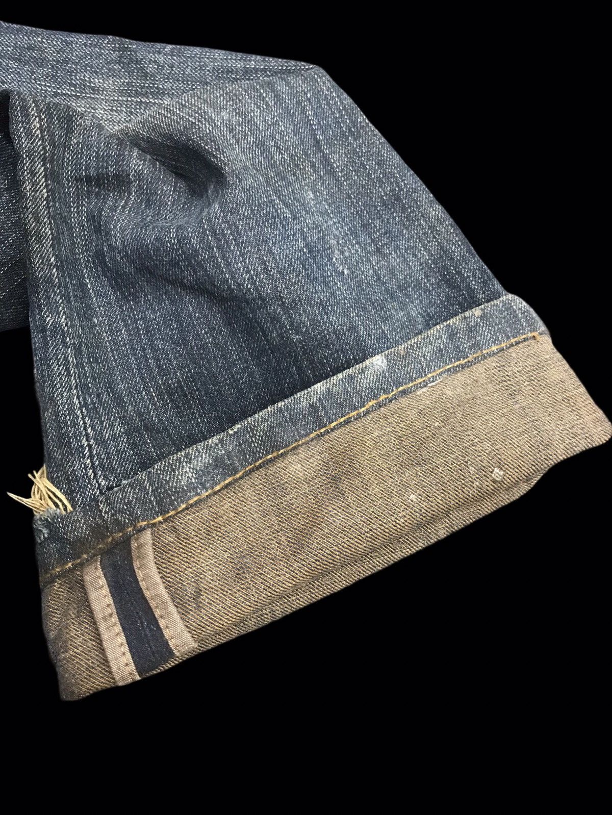 Seditionaries 💥90s Style💥Stitch Rusty Wash Distressed Denim F126 Size US 31 - 13 Thumbnail