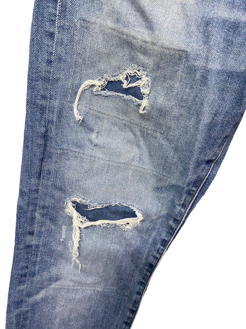 Japanese Brand 💥BEST OFFER💥UNIQLO JEANS DISTRESSED DENIM Size US 34 / EU 50 - 3 Thumbnail