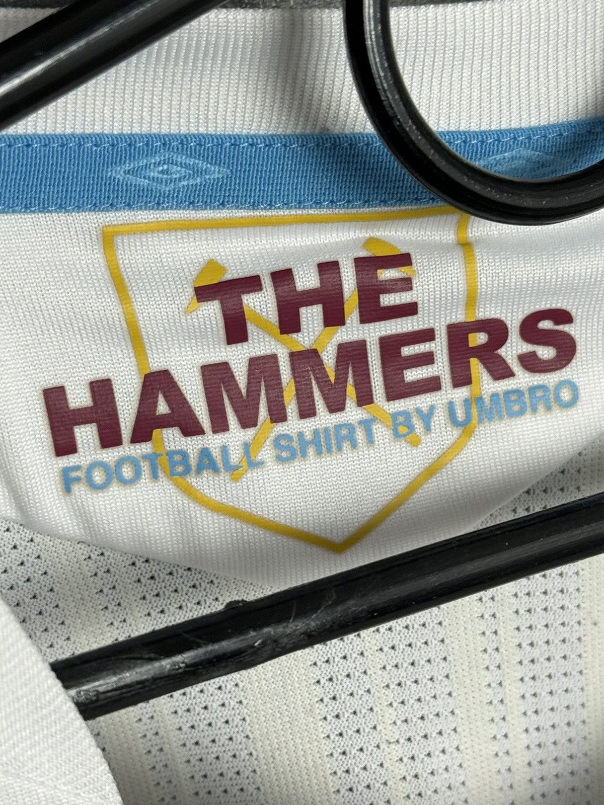 Umbro West Ham United 07/08 Away Football Jersey Size US L / EU 52-54 / 3 - 14 Thumbnail