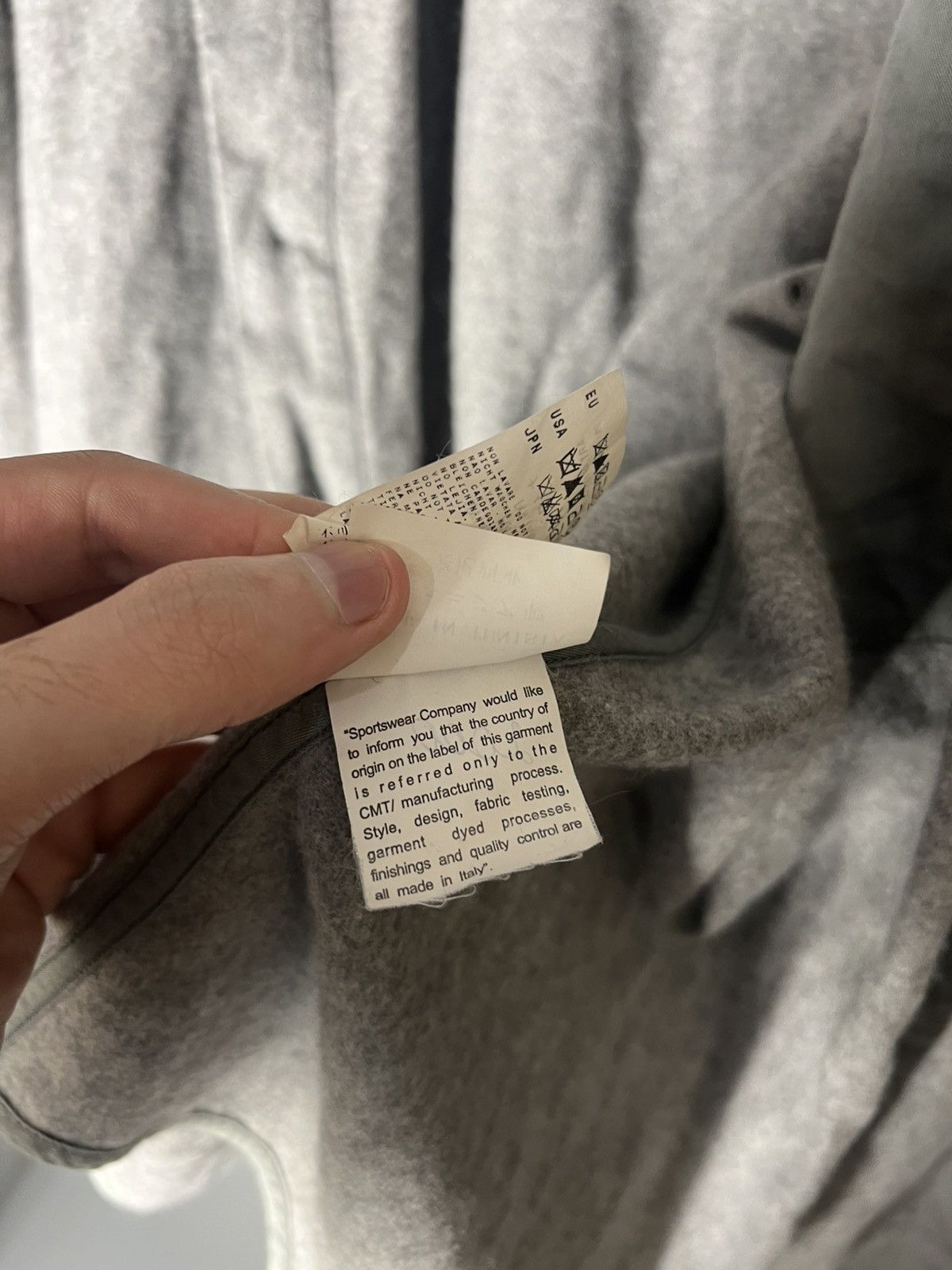 Stone Island × Vintage VERY RARE STONE ISLAND OVER-SHIRT RETRO ITALIAN DESIGNER 90s Size US XXL / EU 58 / 5 - 11 Thumbnail