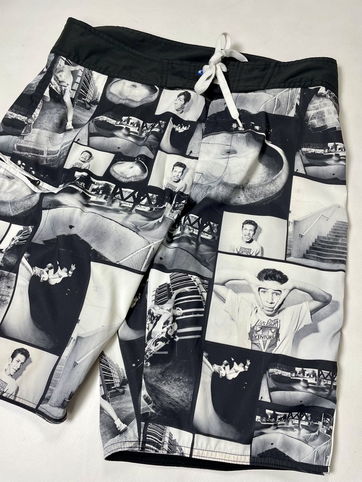 Adidas 👽RARE👽 Adidas Herren Grant Bade shorts Size US 33 - 3 Thumbnail