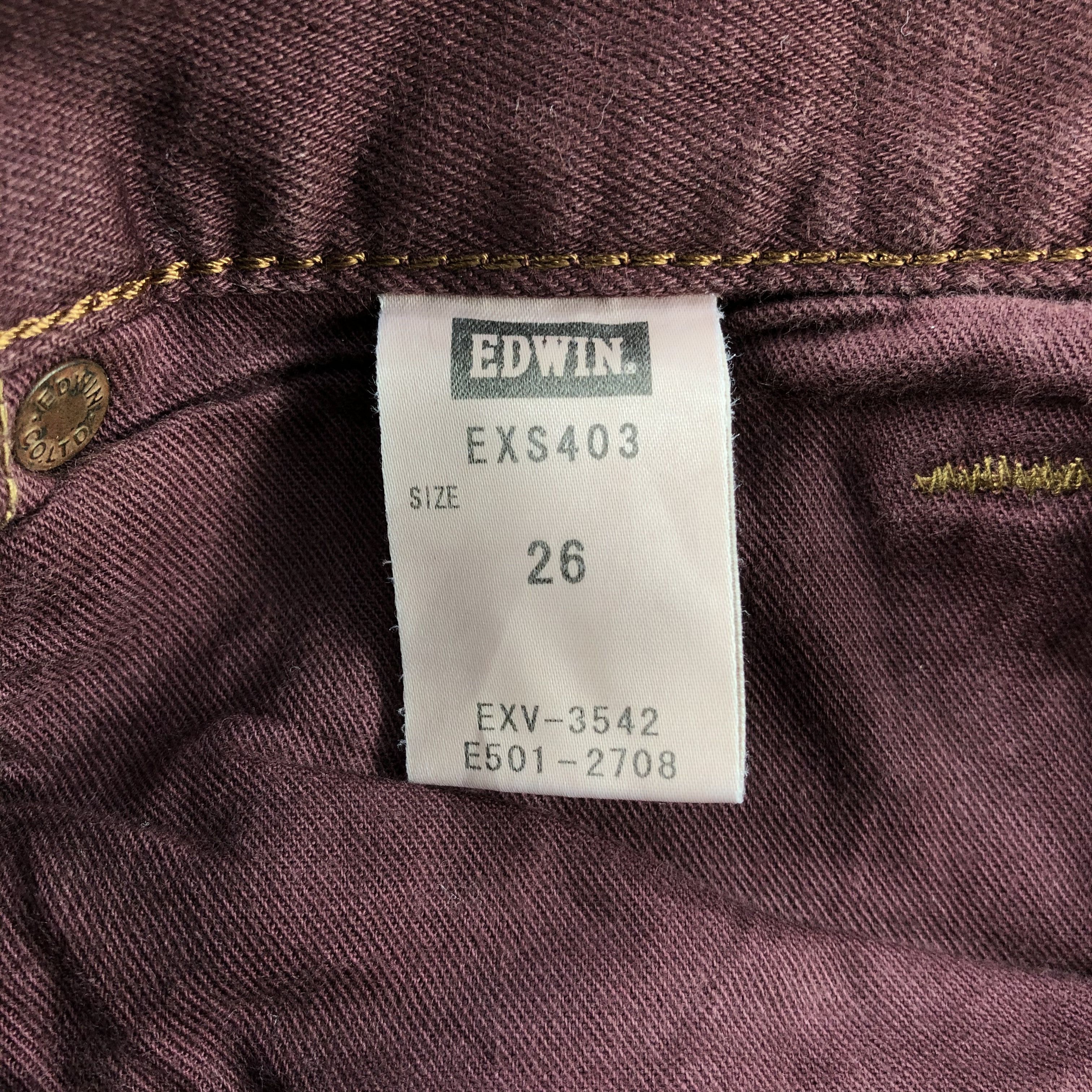 Edwin Vintage Edwin Jeans-J1823 Size US 30 / EU 46 - 9 Thumbnail
