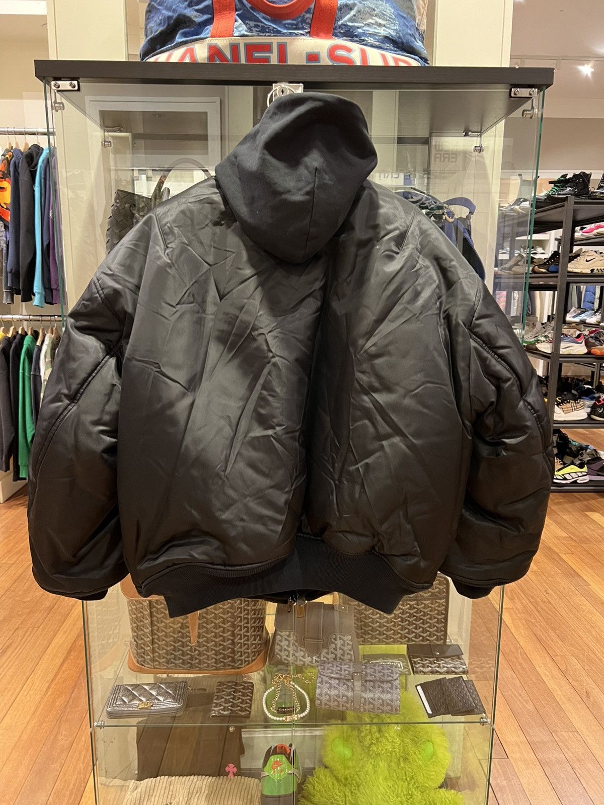 Balenciaga Balenciaga oversized Hooded Bomber Jacket Size US S / EU 44-46 / 1 - 11 Thumbnail