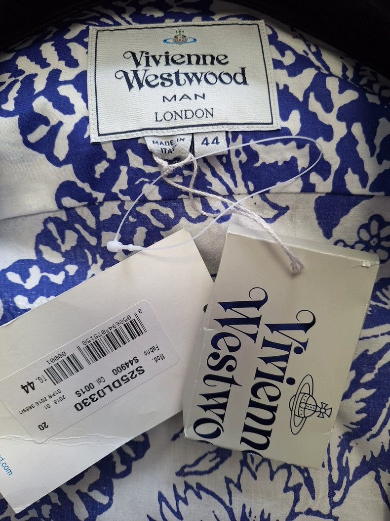 Vivienne Westwood Vivienne Westwood Classic blue and white floral printed sh Size M / US 6-8 / IT 42-44 - 4 Thumbnail
