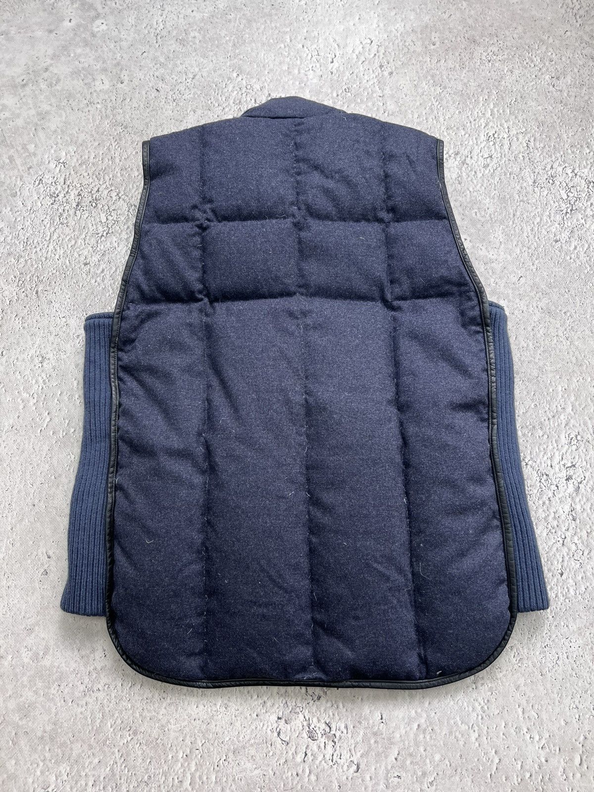 Japanese Brand × Maison MIHARA YASUHIRO A MIHARAYASUHIRO PUFFER KNITTED VEST JACKETS Size US S / EU 44-46 / 1 - 6 Thumbnail