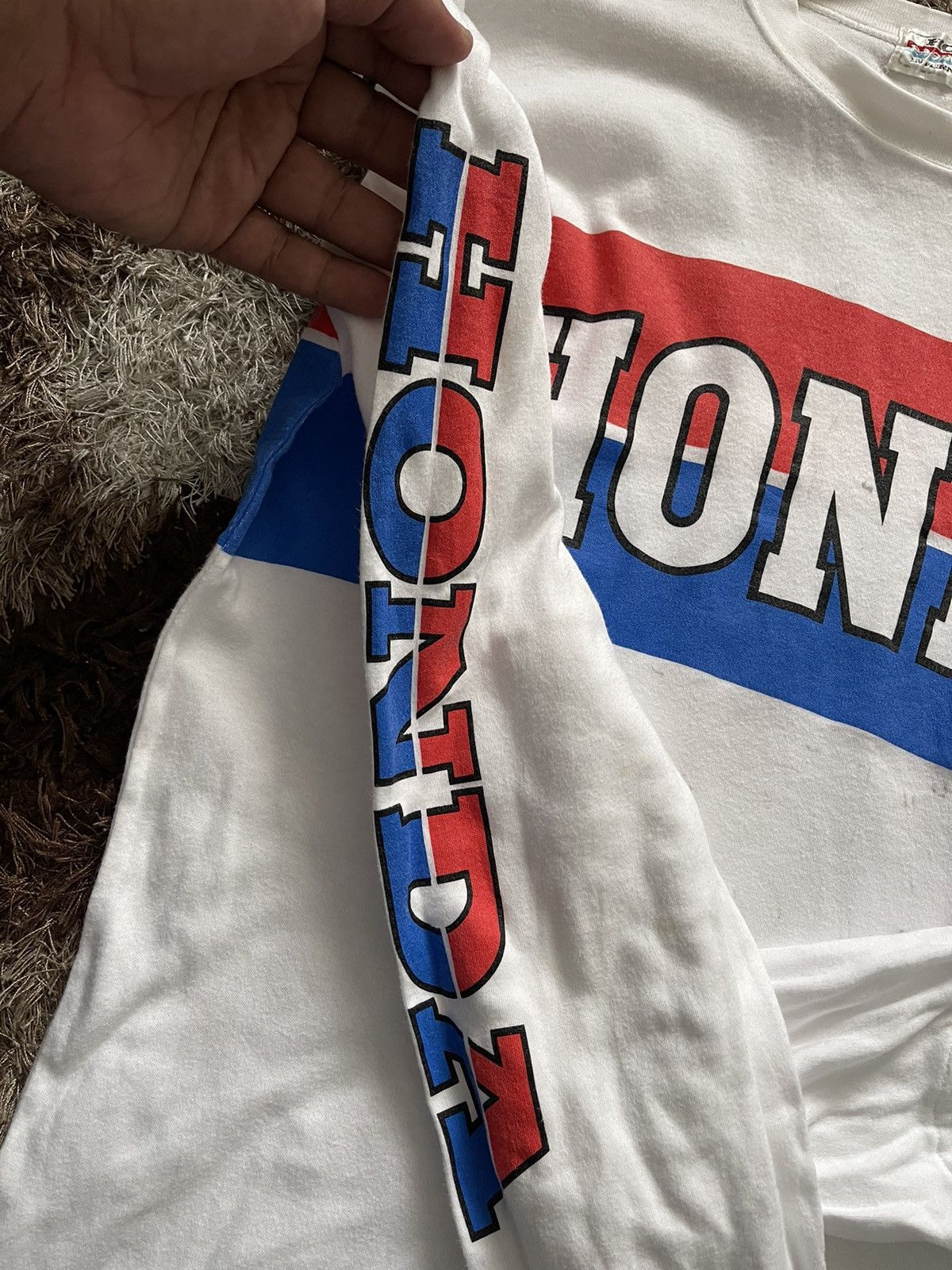 Sports Specialties VINTAGE 80S HONDA RACING TEAM MOTOCROSS SPELOUT VERY RARE Size US M / EU 48-50 / 2 - 5 Thumbnail