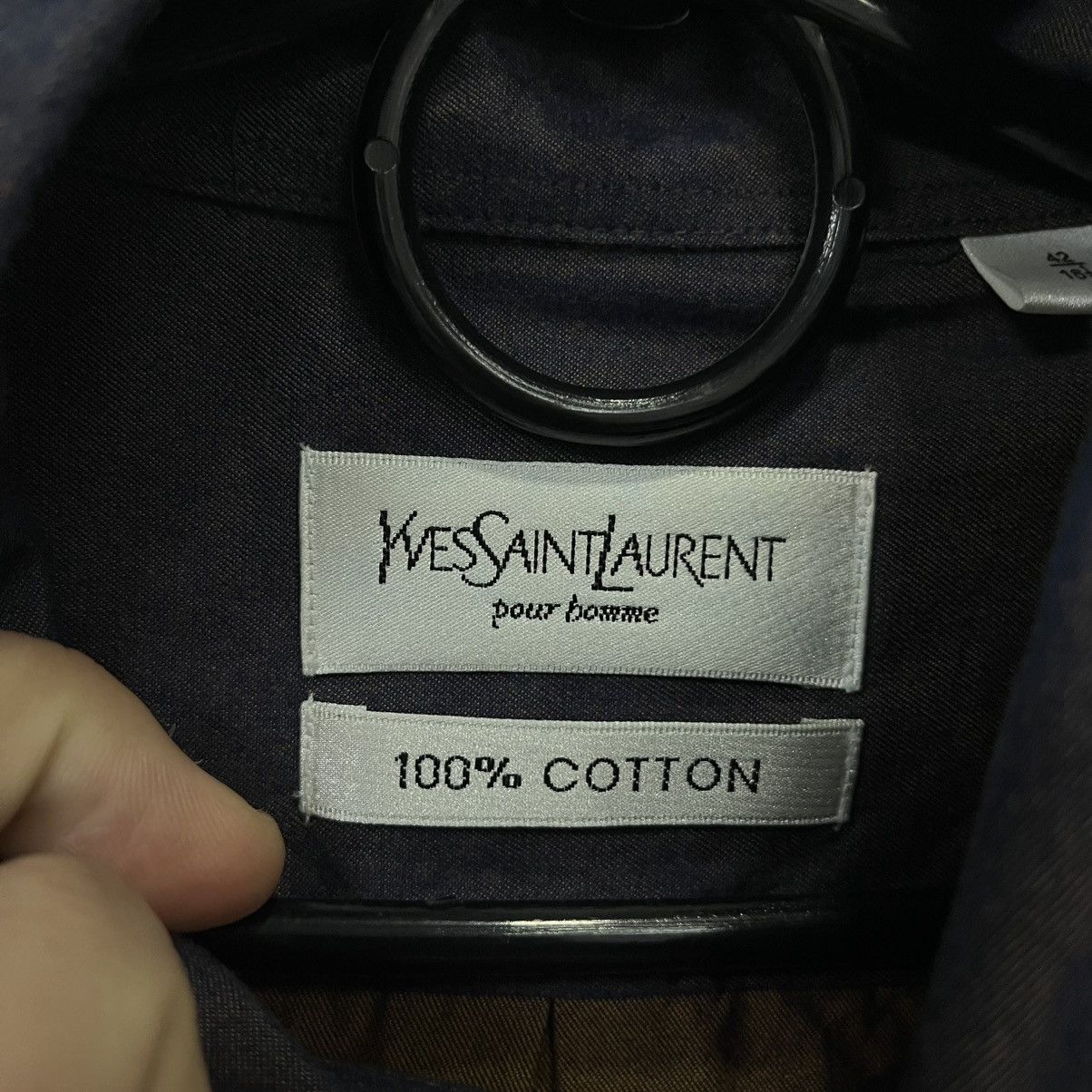 Yves Saint Laurent Vintage YSL Yves Saint Lauren Shirt Size US XL / EU 56 / 4 - 9 Thumbnail