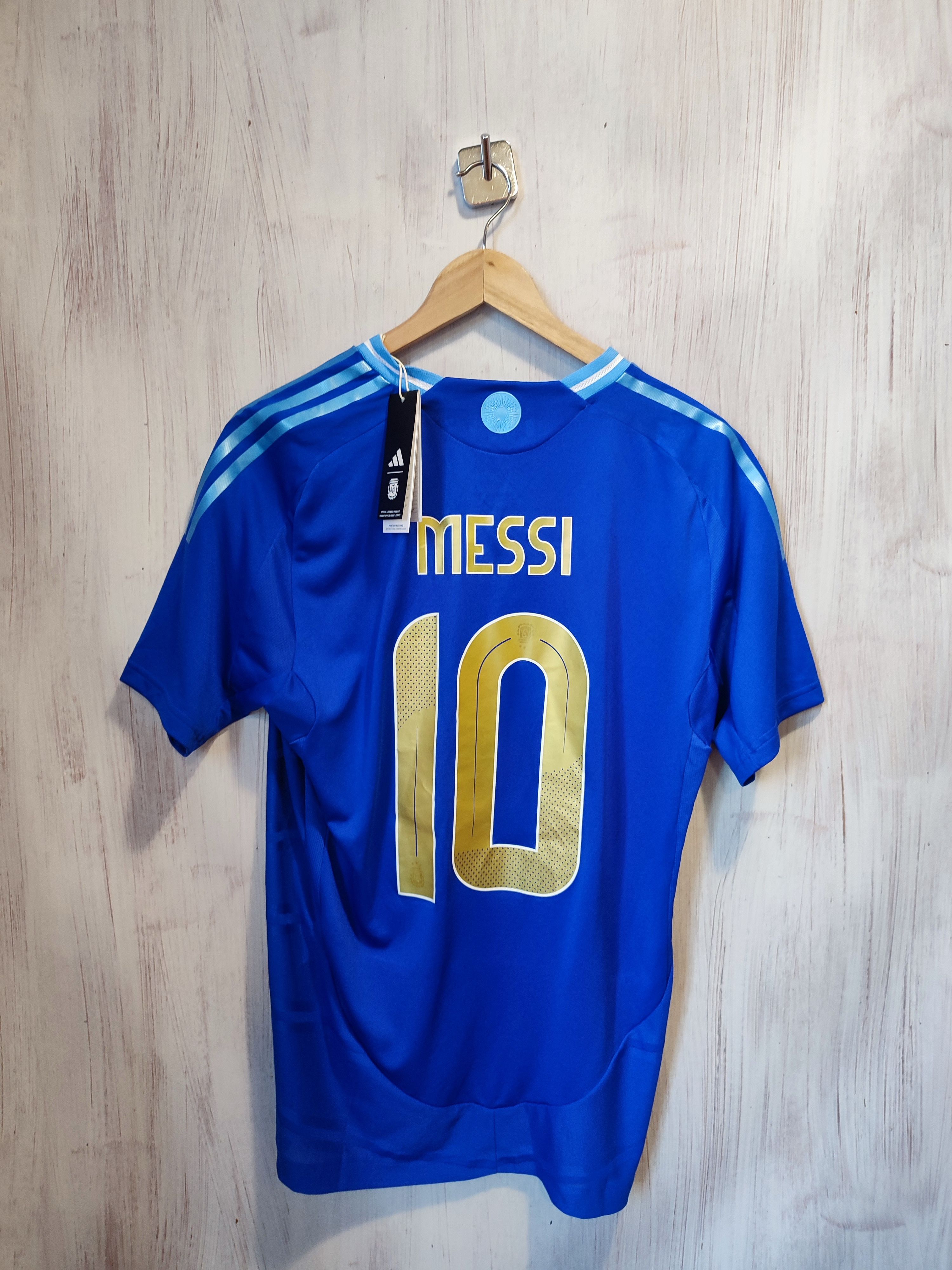 Adidas Argentina Copa America Winner Soccer Away selling Jersey Size Large