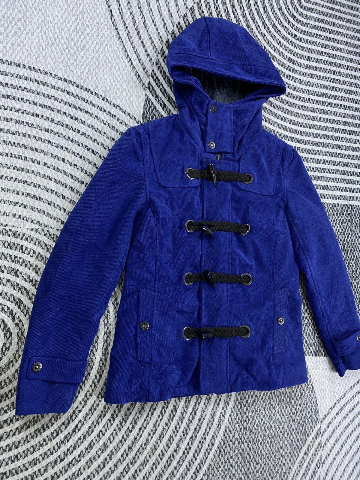 In The Attic Vintage In The Attic Toggle Button Wool Jacket Size US M / EU 48-50 / 2 - 3 Thumbnail
