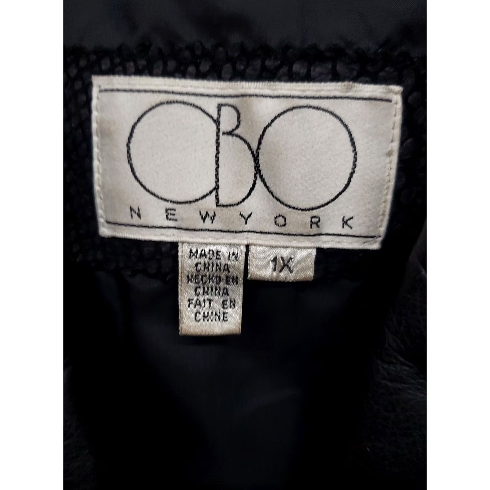 Vintage New York Vest Womens 1x Black Leather Snake Skin Print Button Up Pockets Cbo, Women's (Size Xl) — image 4 of 6