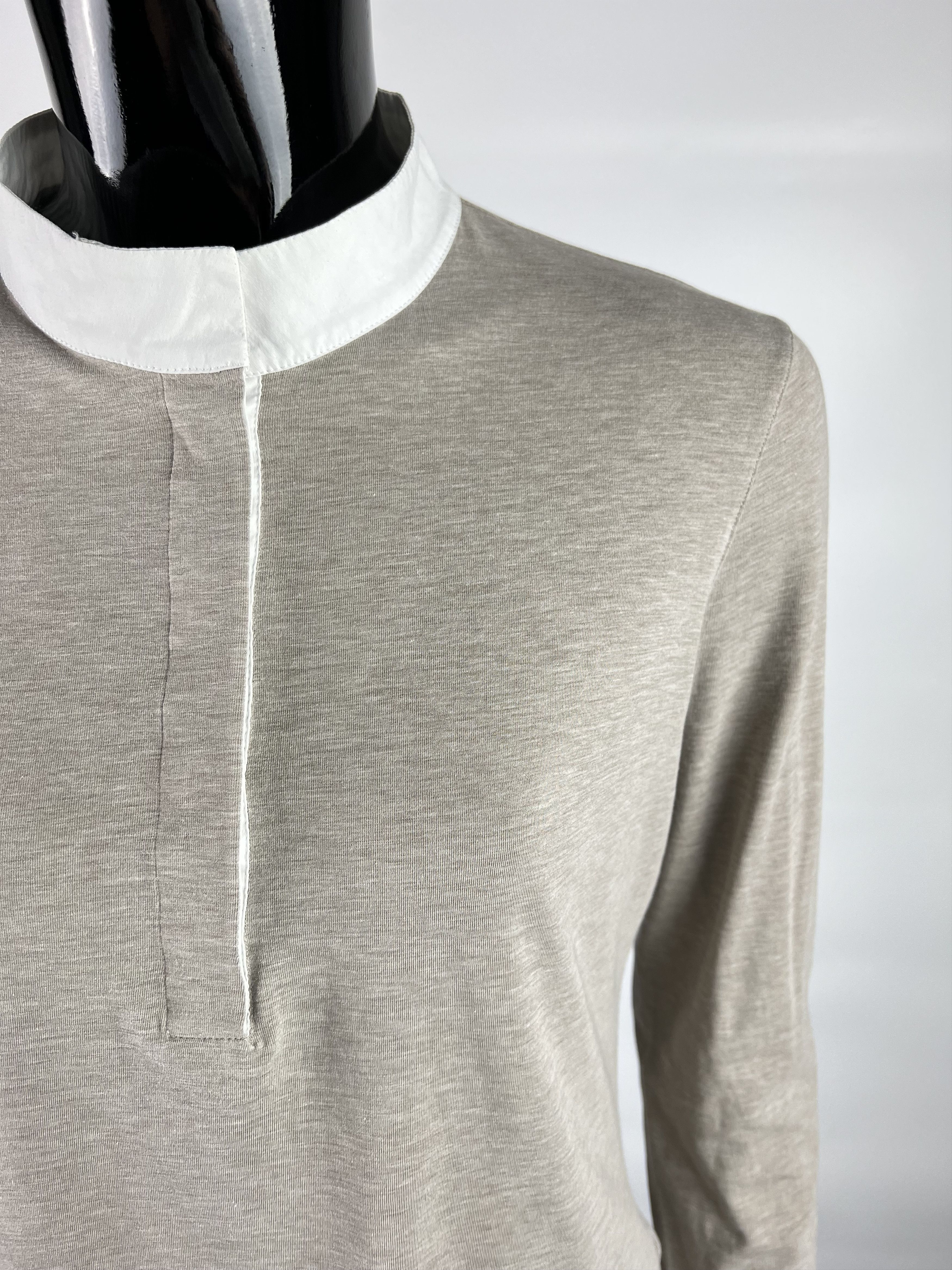Fabiana Filippi Fabiana Filippi Cotton Long Sleeve Shirt Blouse Size L Size L / US 10 / IT 46 - 3 Thumbnail
