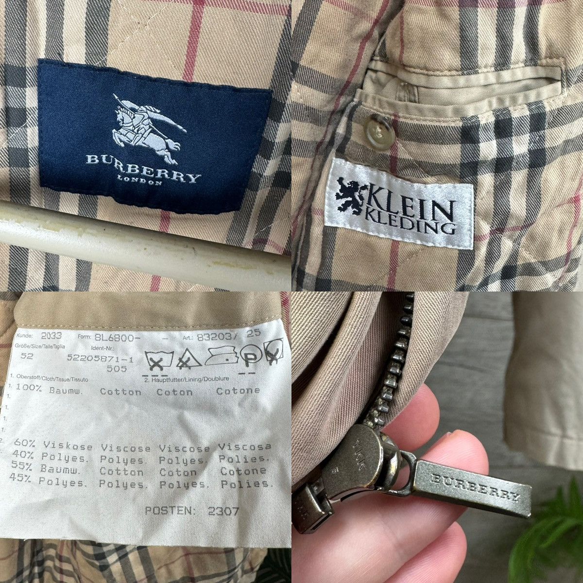 Burberry Burberry London Insulated Coat Trench Coat With A Cage Size US XL / EU 56 / 4 - 7 Thumbnail