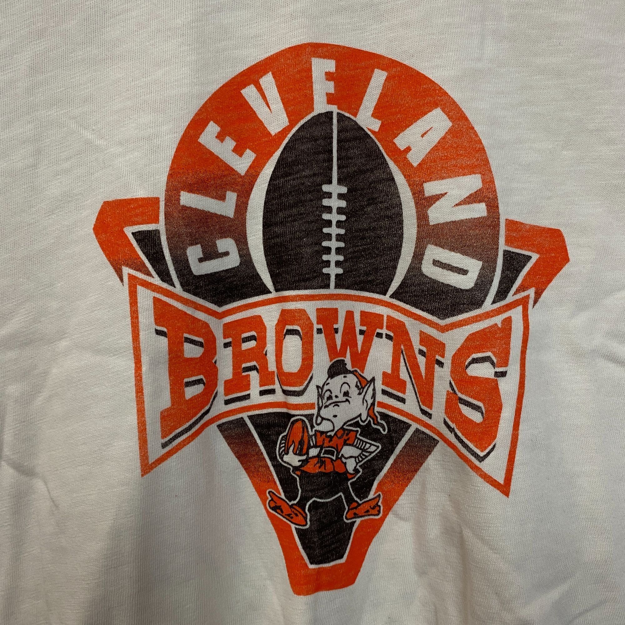Junk Food Junk Food Clothing Women's NFL Cleveland Browns Mock Neck Cr Size XXL / US 16-18 / IT 52-54 - 2 Thumbnail