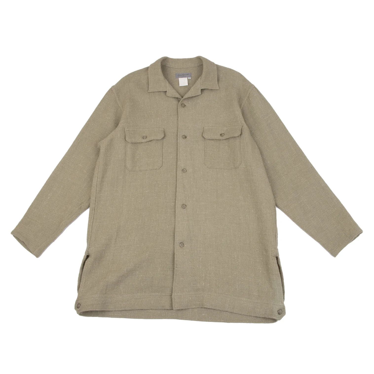 Yohji Yamamoto Wool T Flap Pocket Shirt