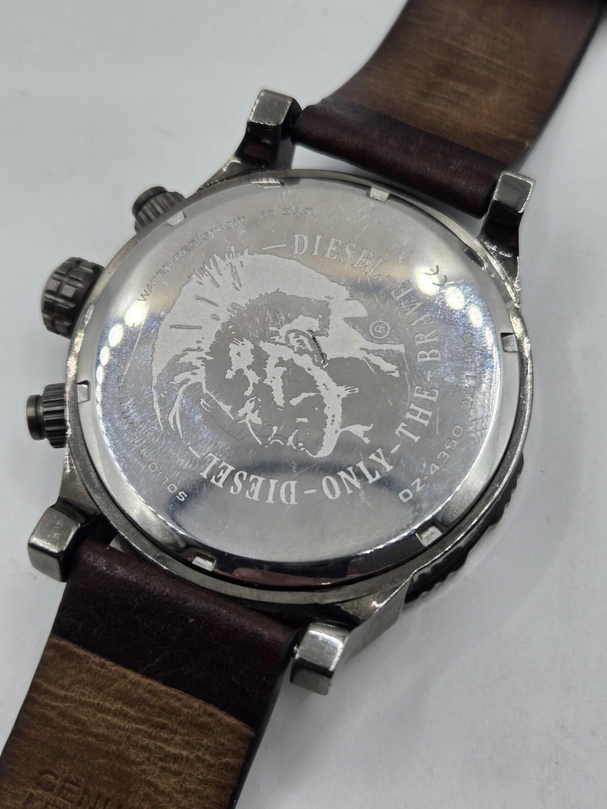Diesel Diesel Double Down Men's Watch DZ4350. Runs. DEFECT - READ. Size ONE SIZE - 5 Thumbnail