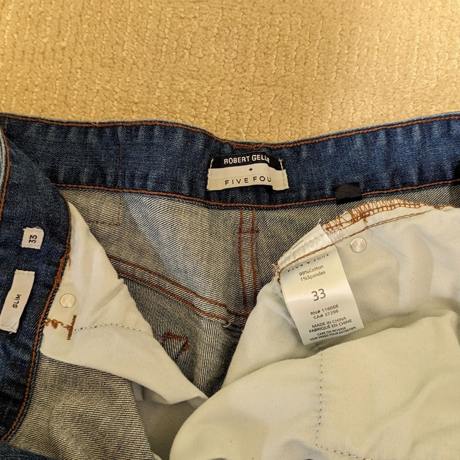 Five Four five four robert geller Donahue Slim waist 33, 29 inseam Size US 33 - 4 Thumbnail