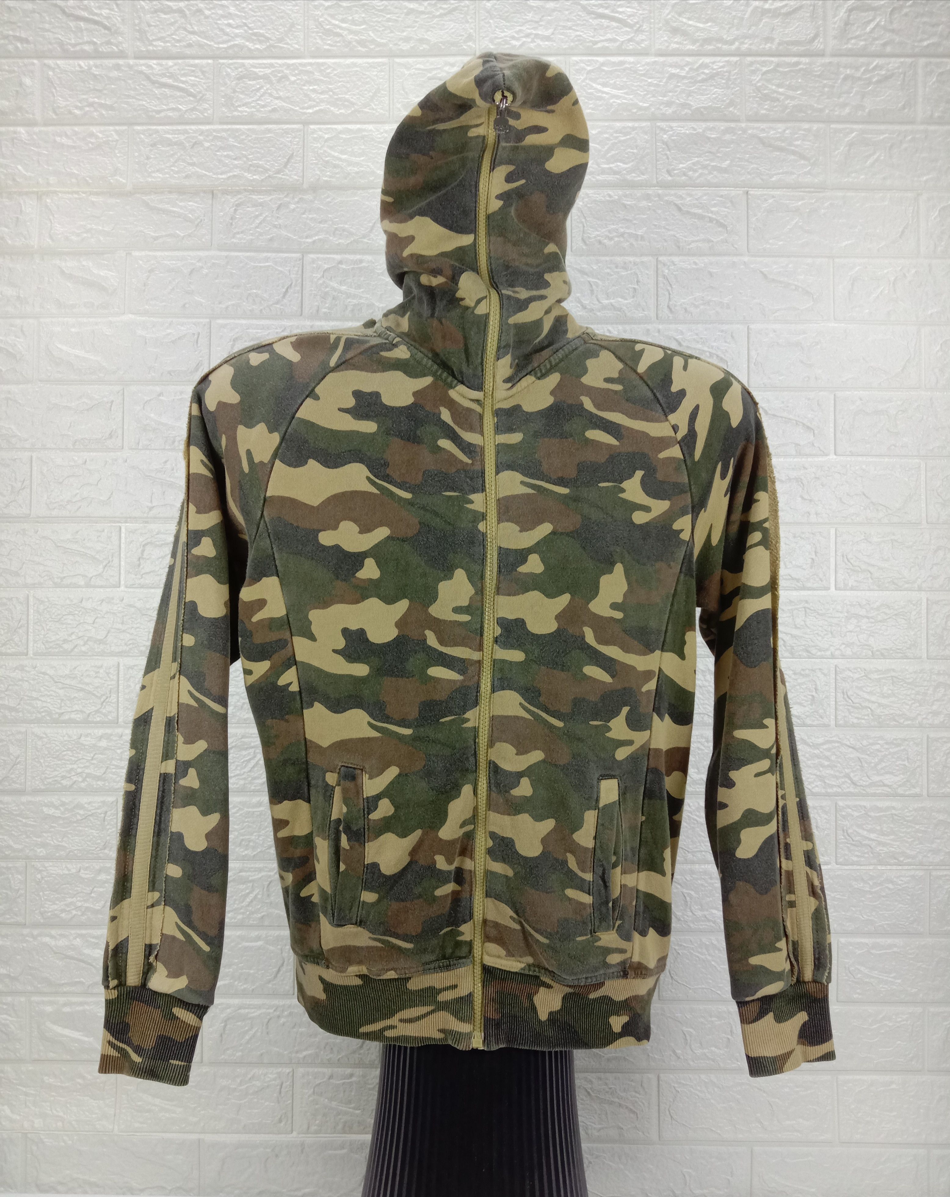 HYDROGEN Hydrogen Camo Black Diamond Skull Patched Hoodie Sweatshirt Size US M / EU 48-50 / 2 - 2 Thumbnail