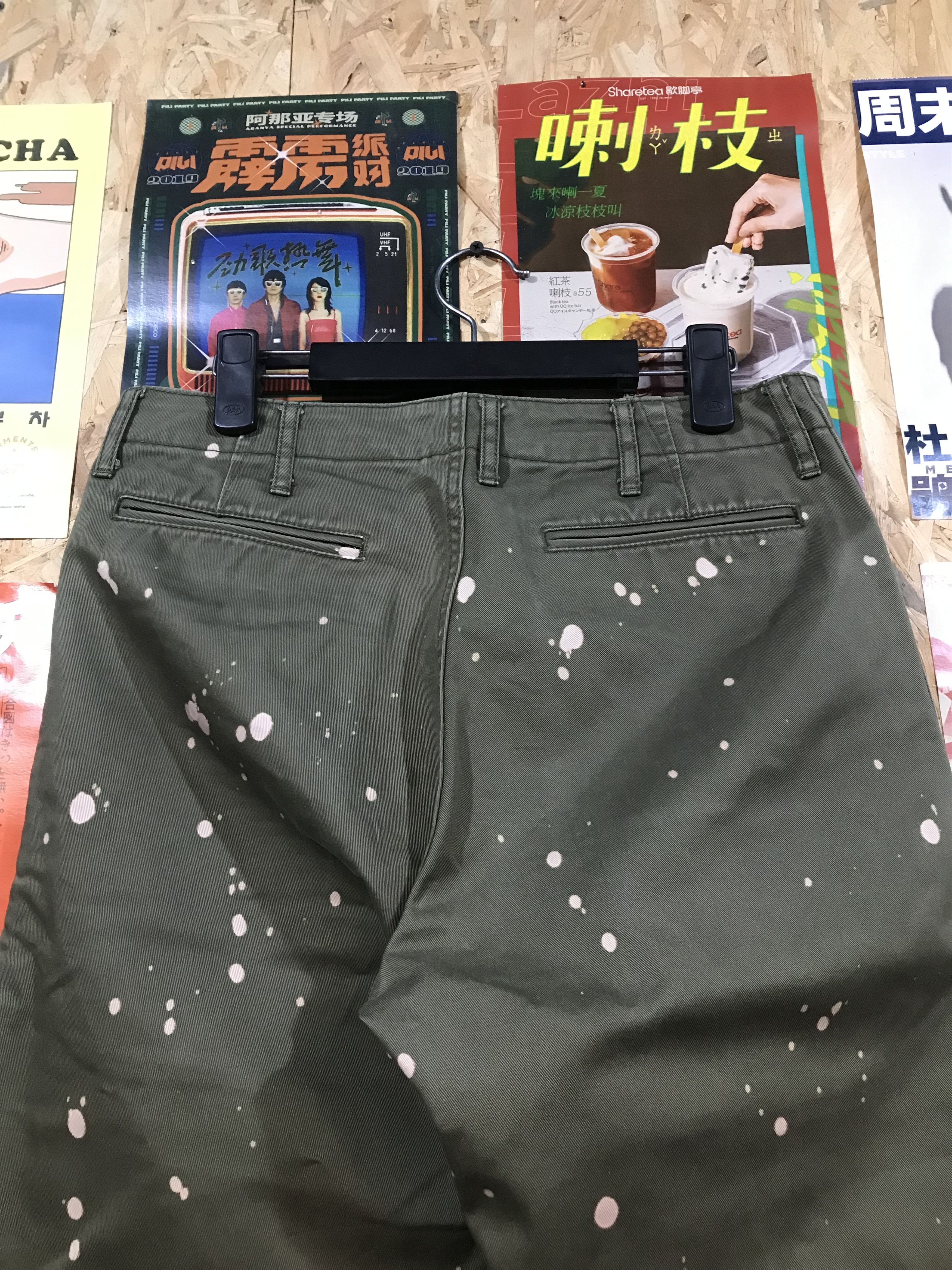 Comme des Garcons Homme Comme Des Garcons Homme Sprinkle Acid Pants Size US 32 / EU 48 - 5 Thumbnail
