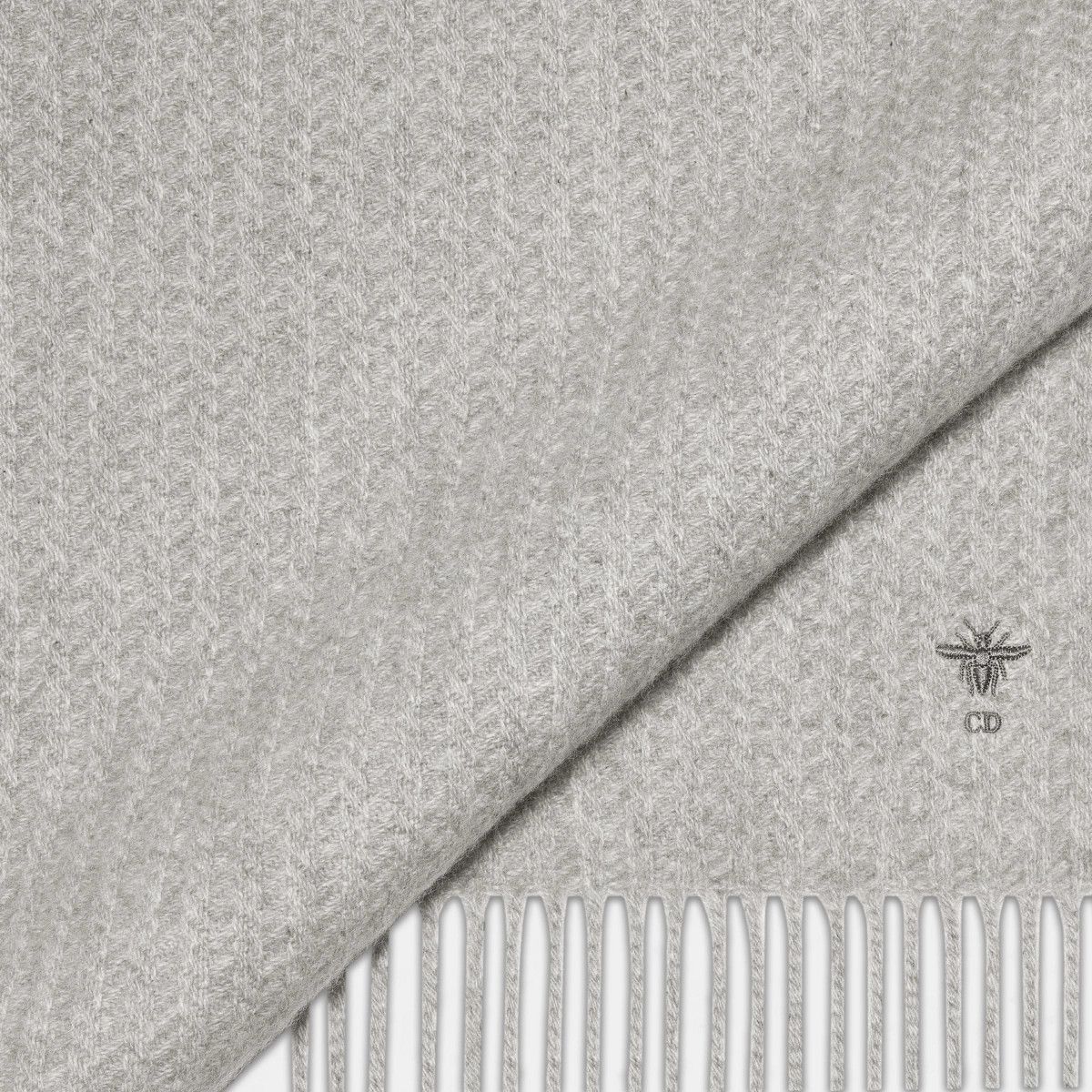 Dior o1bcso1str0226 Size:OS/Bee Scarf in Grey Size ONE SIZE - 4 Thumbnail