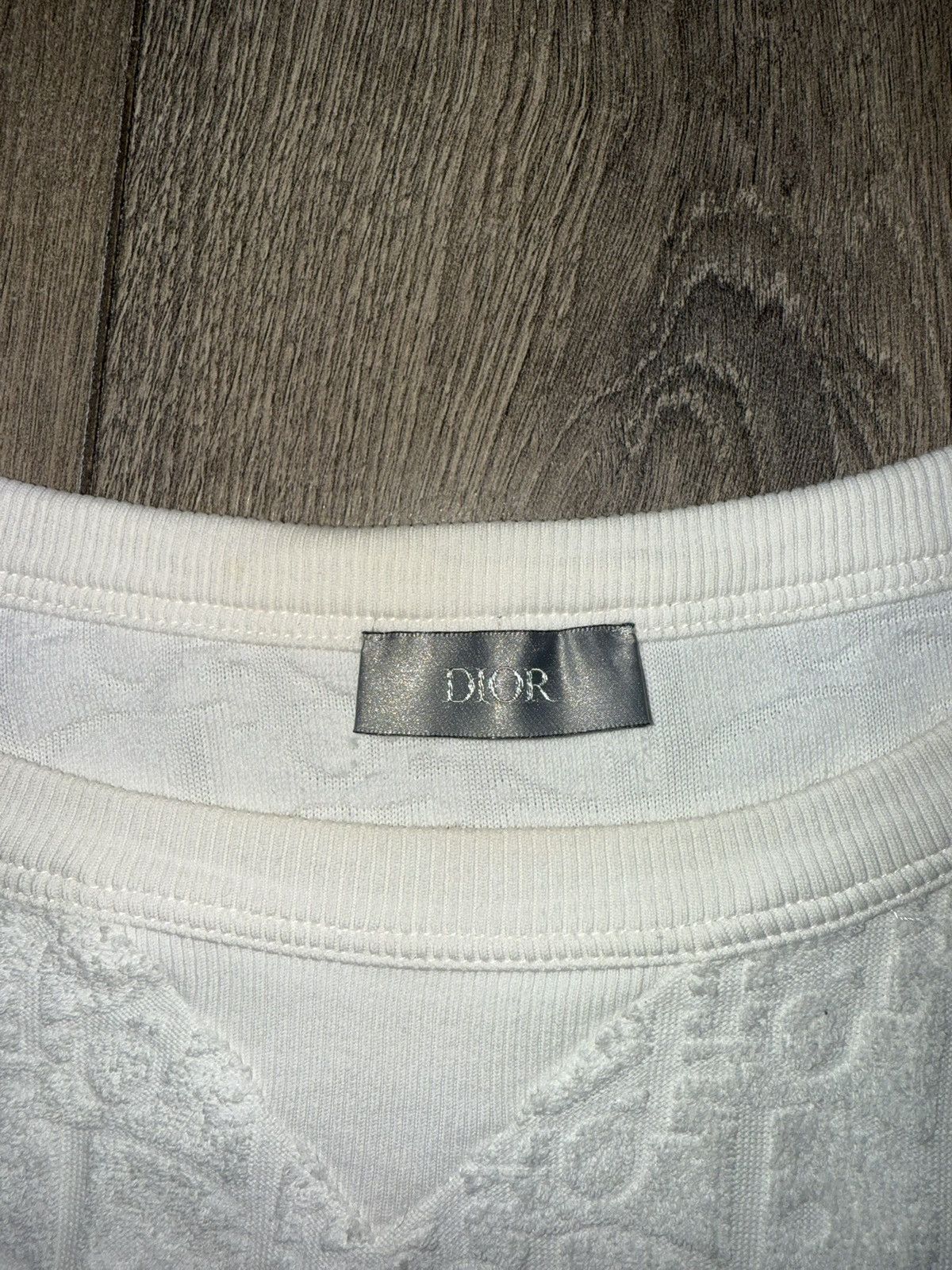 Dior Dior Oblique Terrycloth T-shirt (Dior Towel T-shirt) Size US L / EU 52-54 / 3 - 3 Thumbnail