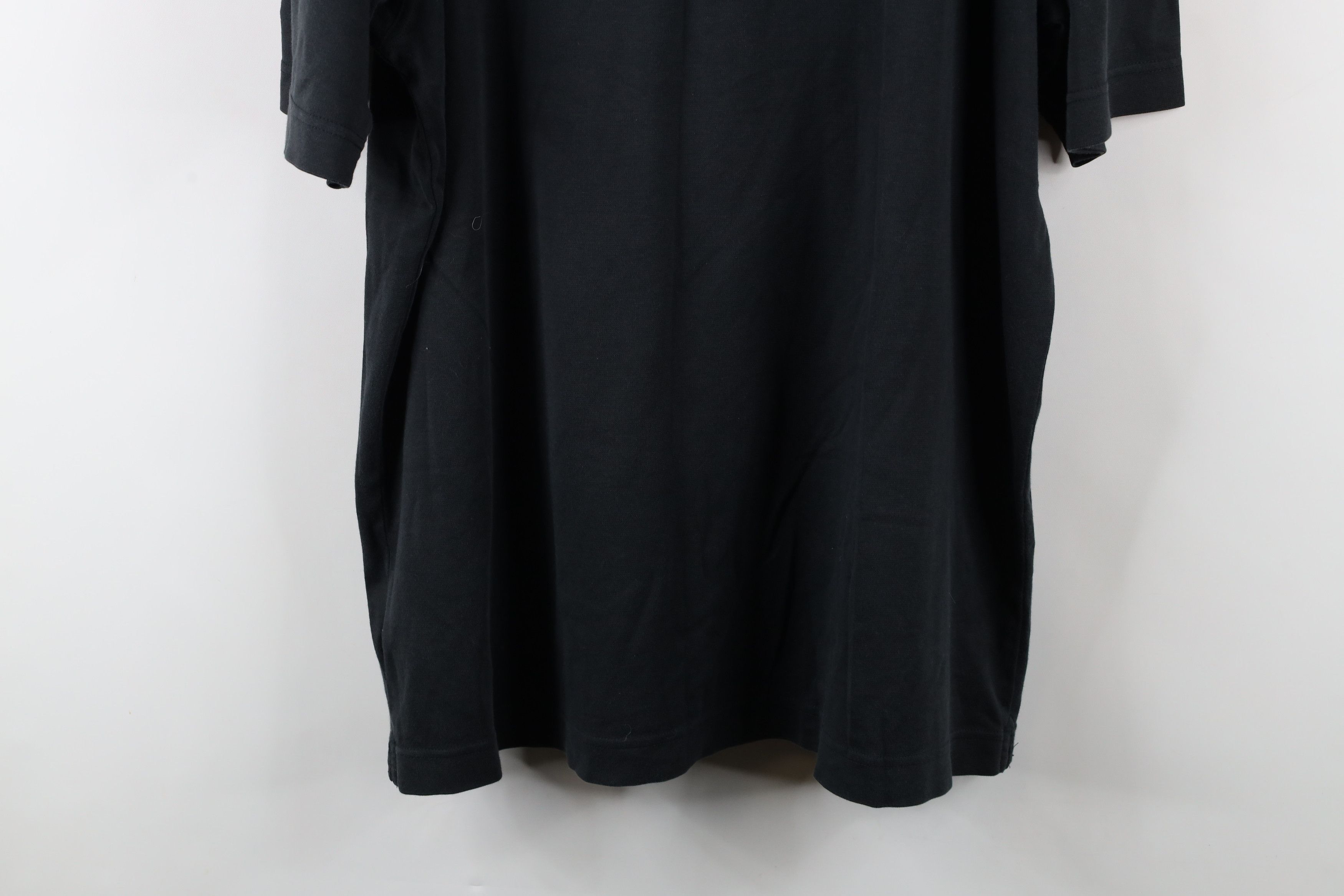 Nike × Vintage Vintage Nike Golf Scott Mini Swoosh Mock Neck T-Shirt Black Size US XL / EU 56 / 4 - 12 Thumbnail