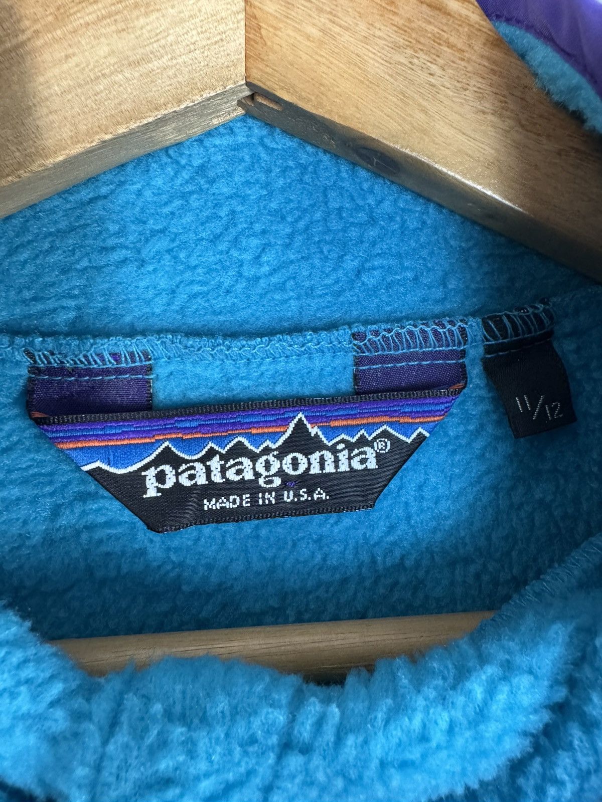 Patagonia × Vintage Vintage Patagonia Retro Snap button Fleece Size US M / EU 48-50 / 2 - 7 Thumbnail