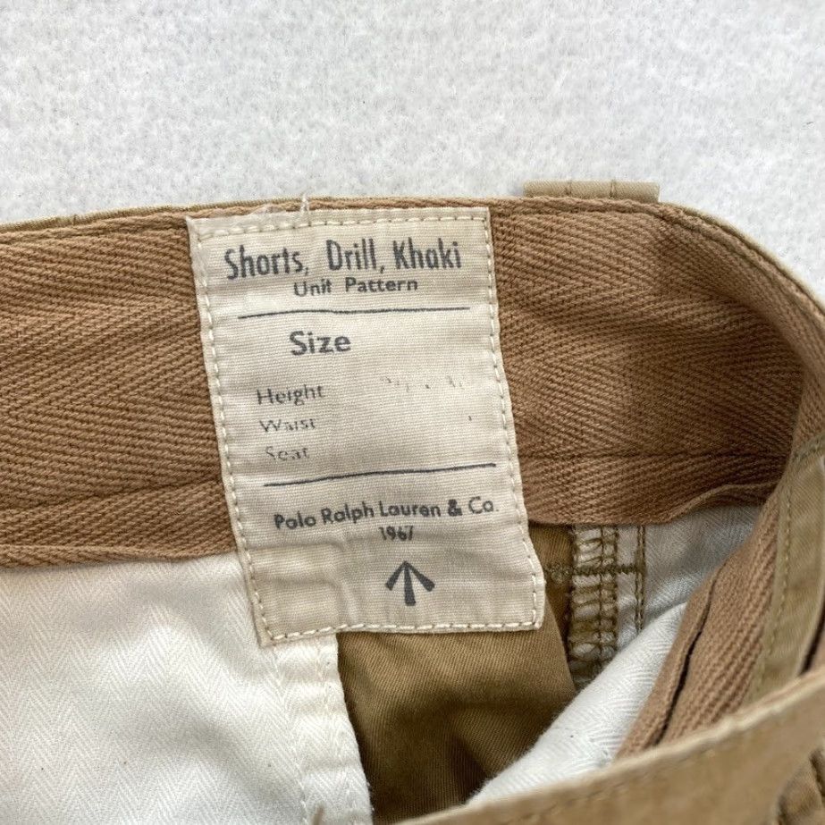 Polo Ralph Lauren Polo Ralph Lauren Cargo Shorts Mens 42 Brown Classic Fit Drill Khaki Military Cargo Pocket Cotton Shorts Mens 42 Brown Size US M / EU 48-50 / 2 - 6 Thumbnail