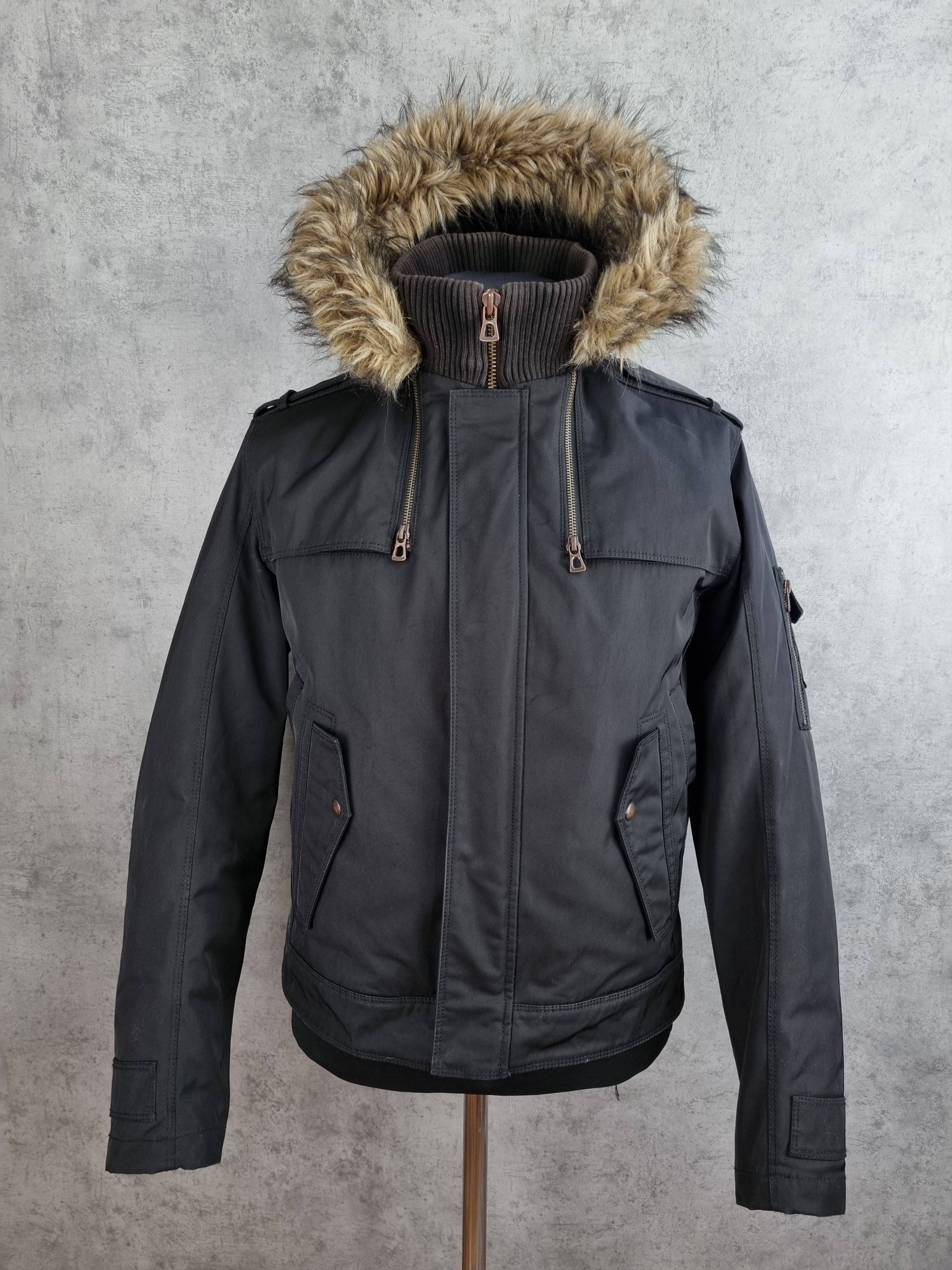 Hugo Boss × Vintage Hugo Boss Water Repellent Biker Jacket Size US M / EU 48-50 / 2 - 3 Thumbnail