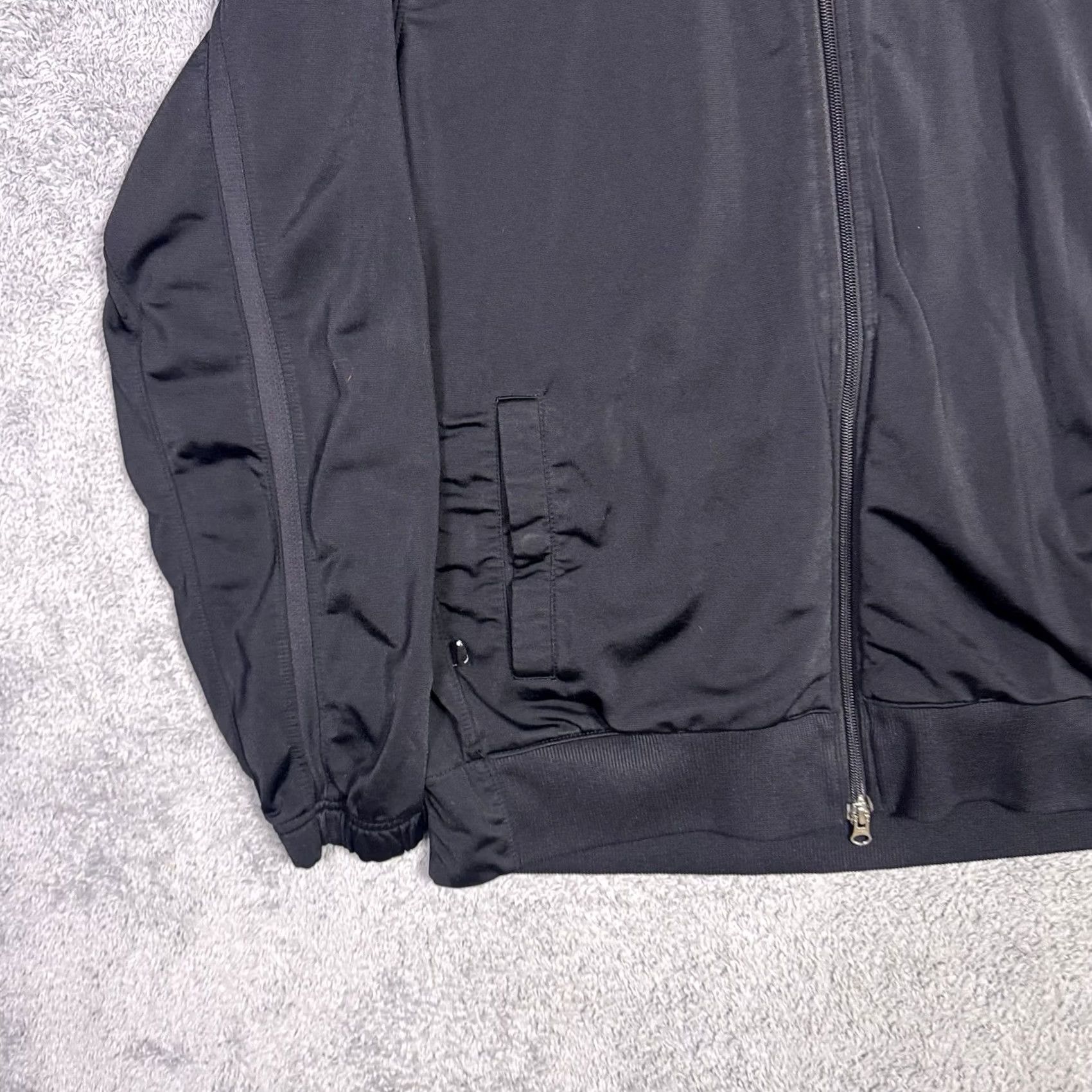 Jordan Brand Jordan Jacket Mens L Full Zip Track Nike Jordan Air Basketball Athletic Black Size US L / EU 52-54 / 3 - 2 Thumbnail