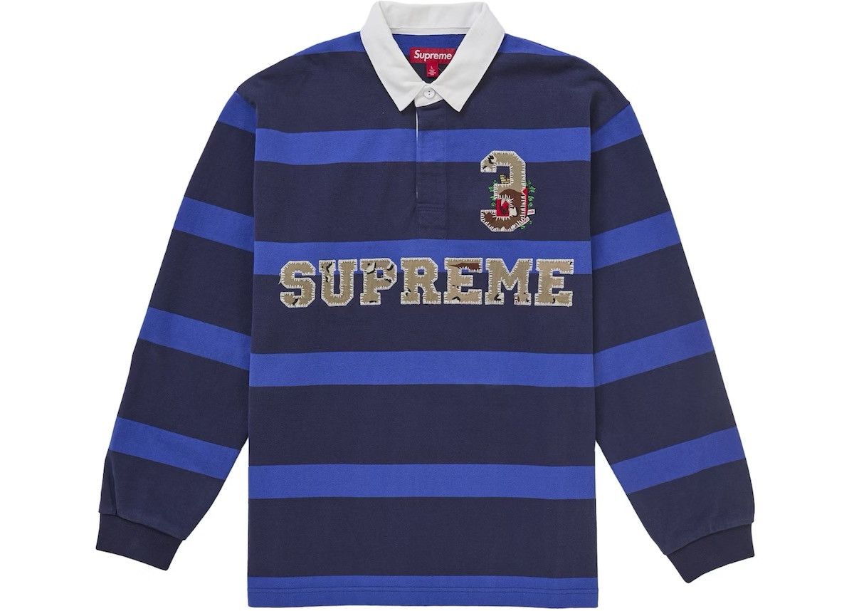 USED Supreme Box logo Polo ラグビー M Supreme Supreme Polo Rugby Box Logo | Grailed