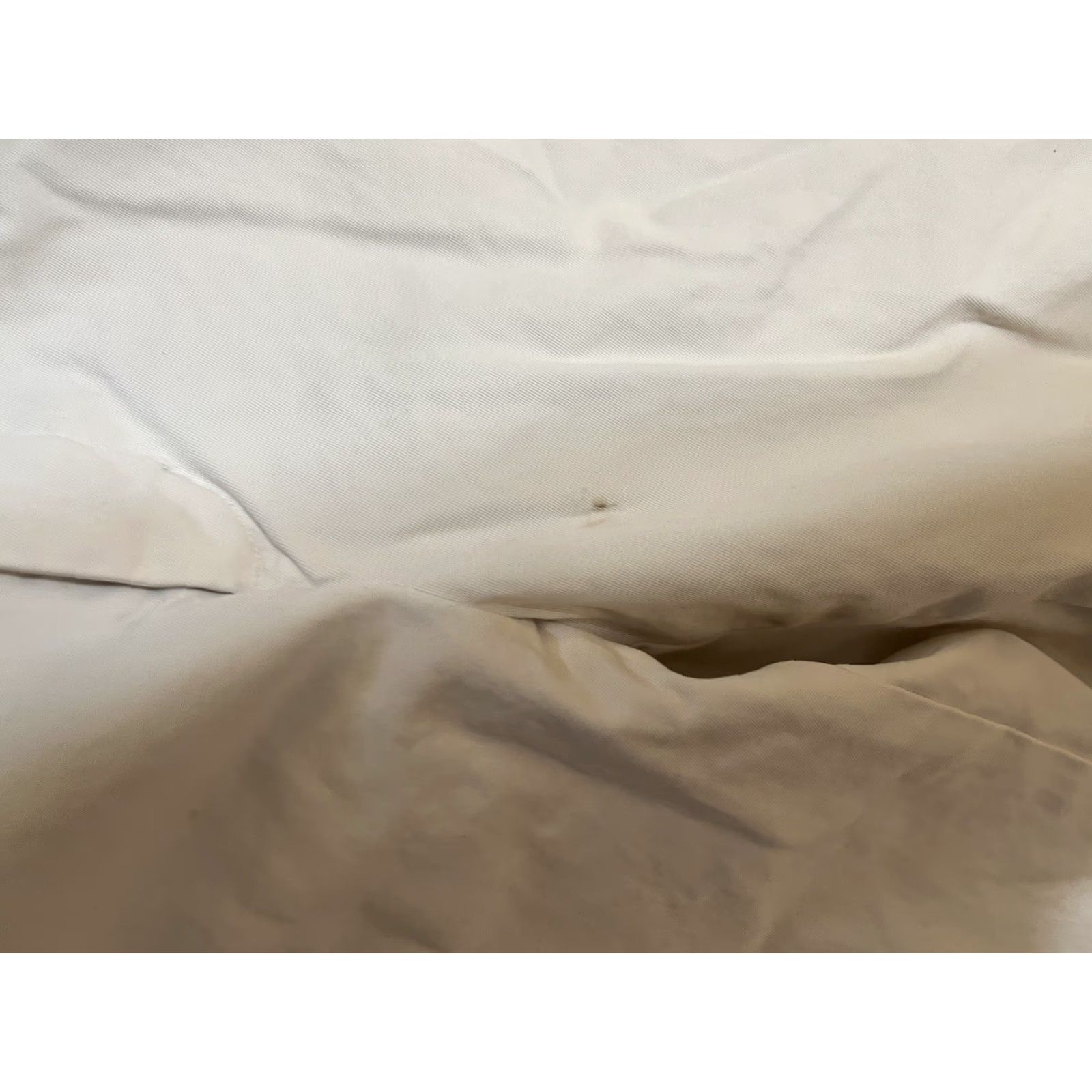 Gap Gap Capri Women's 6 Ivory Solid Cropped White Flaw 5-Pocket Design Zipper Button Cotton Nylon Lycra Classic Jeans Size ONE SIZE - 6 Thumbnail