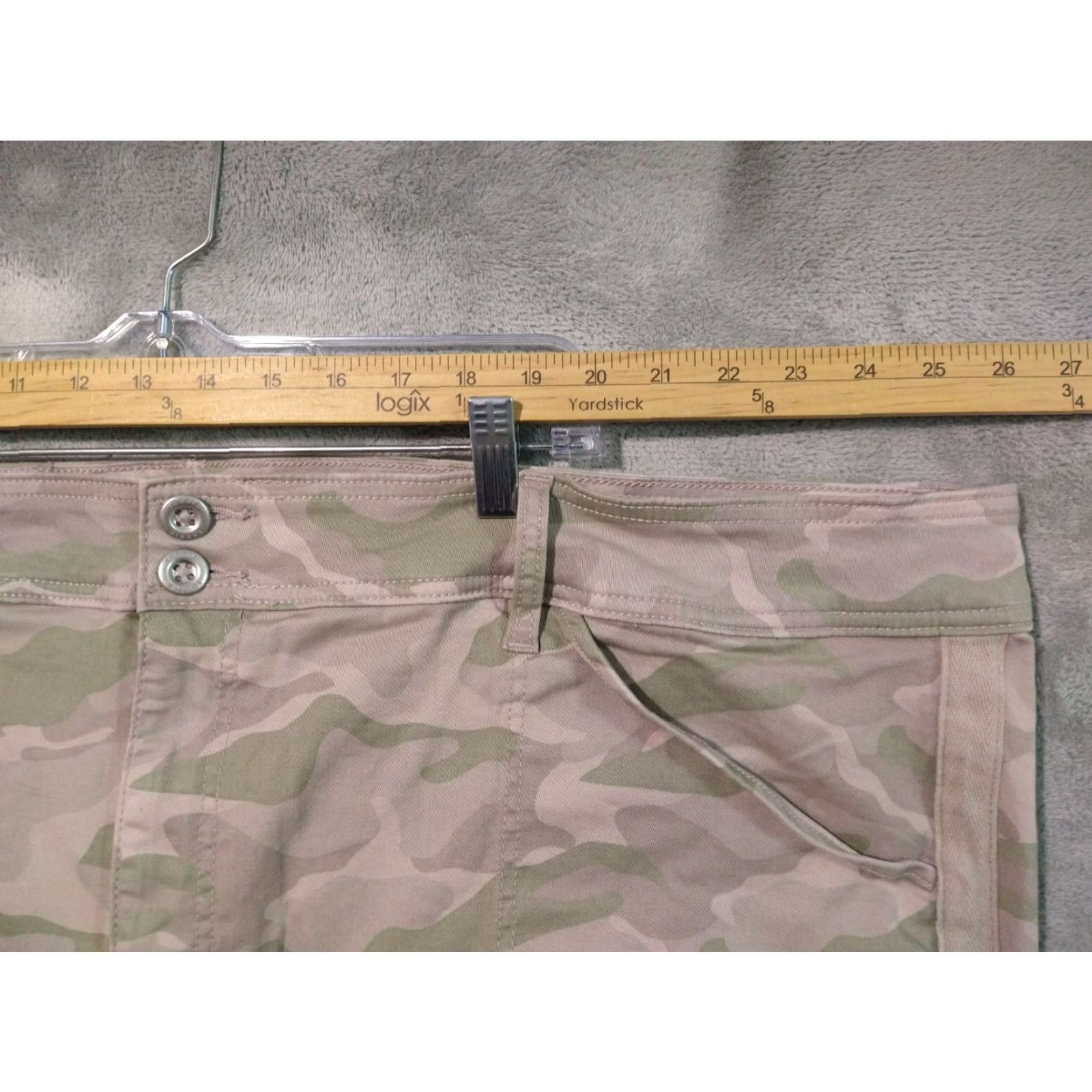 Torrid Torrid Pants Womens 30 Camo Aviator Skinny Stretch Twill Mid Rise Crop Cuffed Size 30" / US 8 / IT 44 - 3 Thumbnail