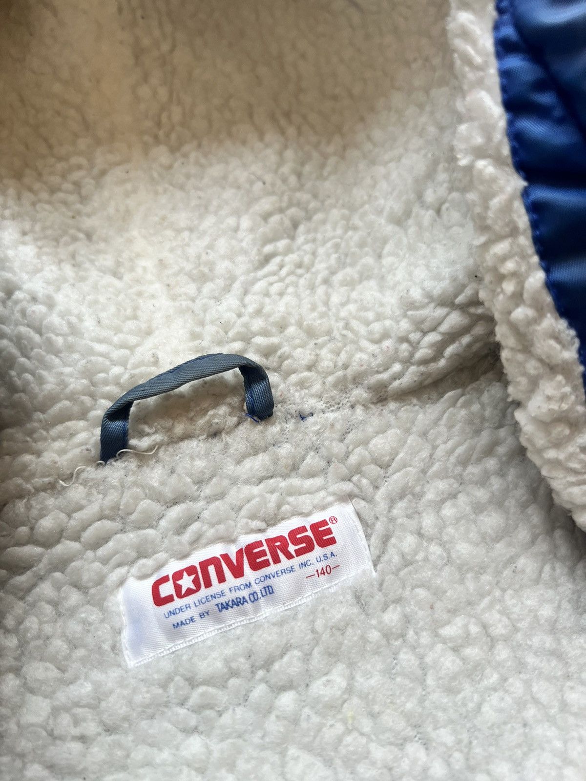 Converse Vintage 90's Converse Boston Deep Pile Jacket Size US L / EU 52-54 / 3 - 4 Thumbnail