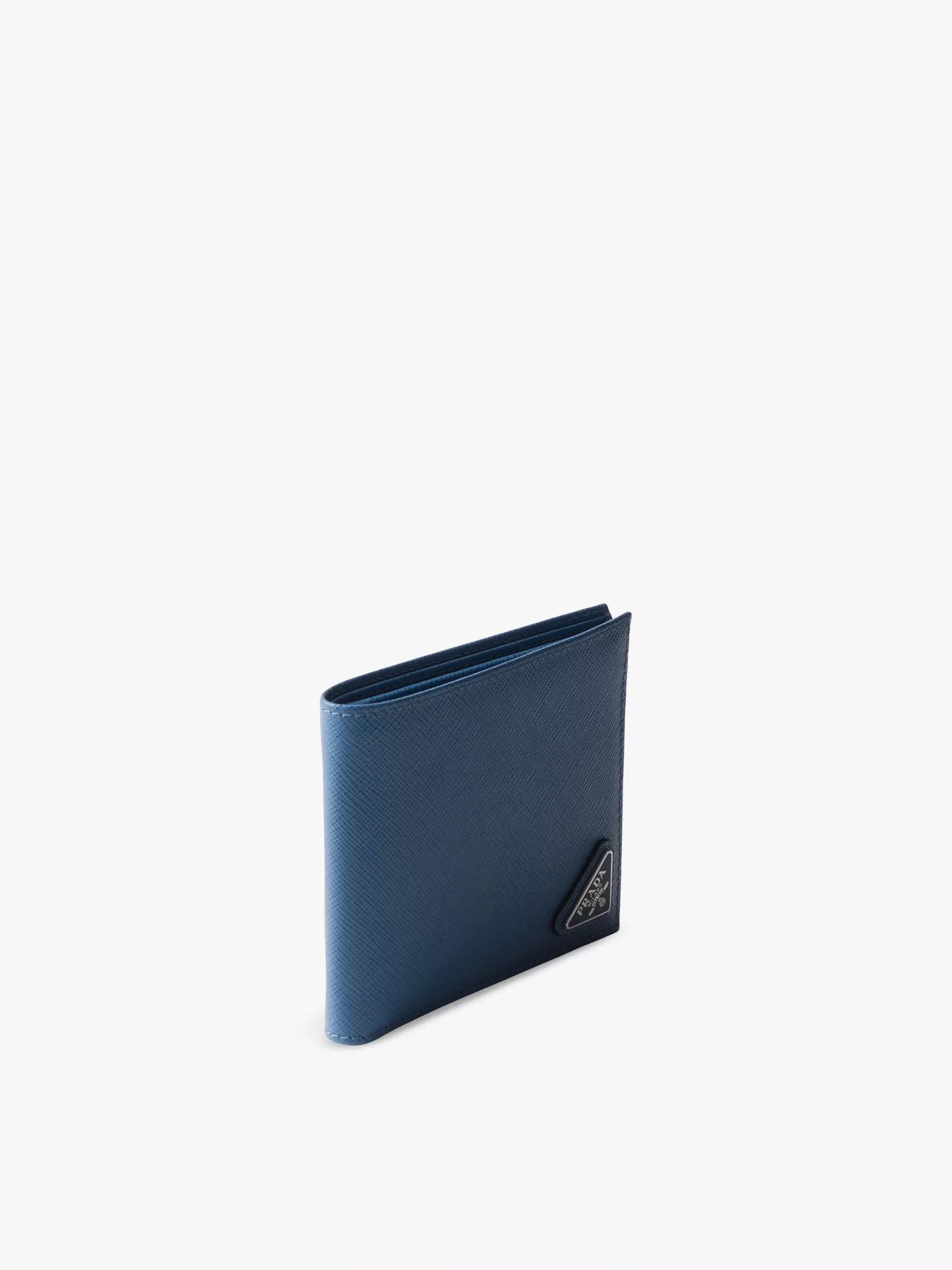 Prada o1la1rc1a0925 Size: OS / Saffiano Leather Wallet in Blue Size ONE SIZE - 2 Thumbnail