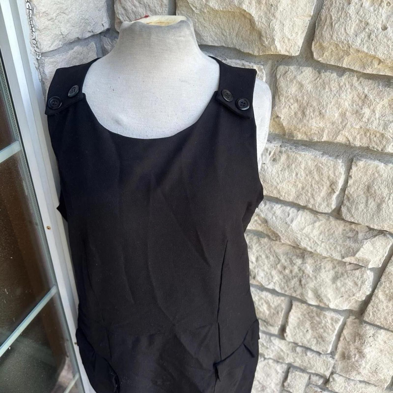 Other Vintage cargo dress with pockets #sleevelessdress Size M / US 6-8 / IT 42-44 - 2 Thumbnail