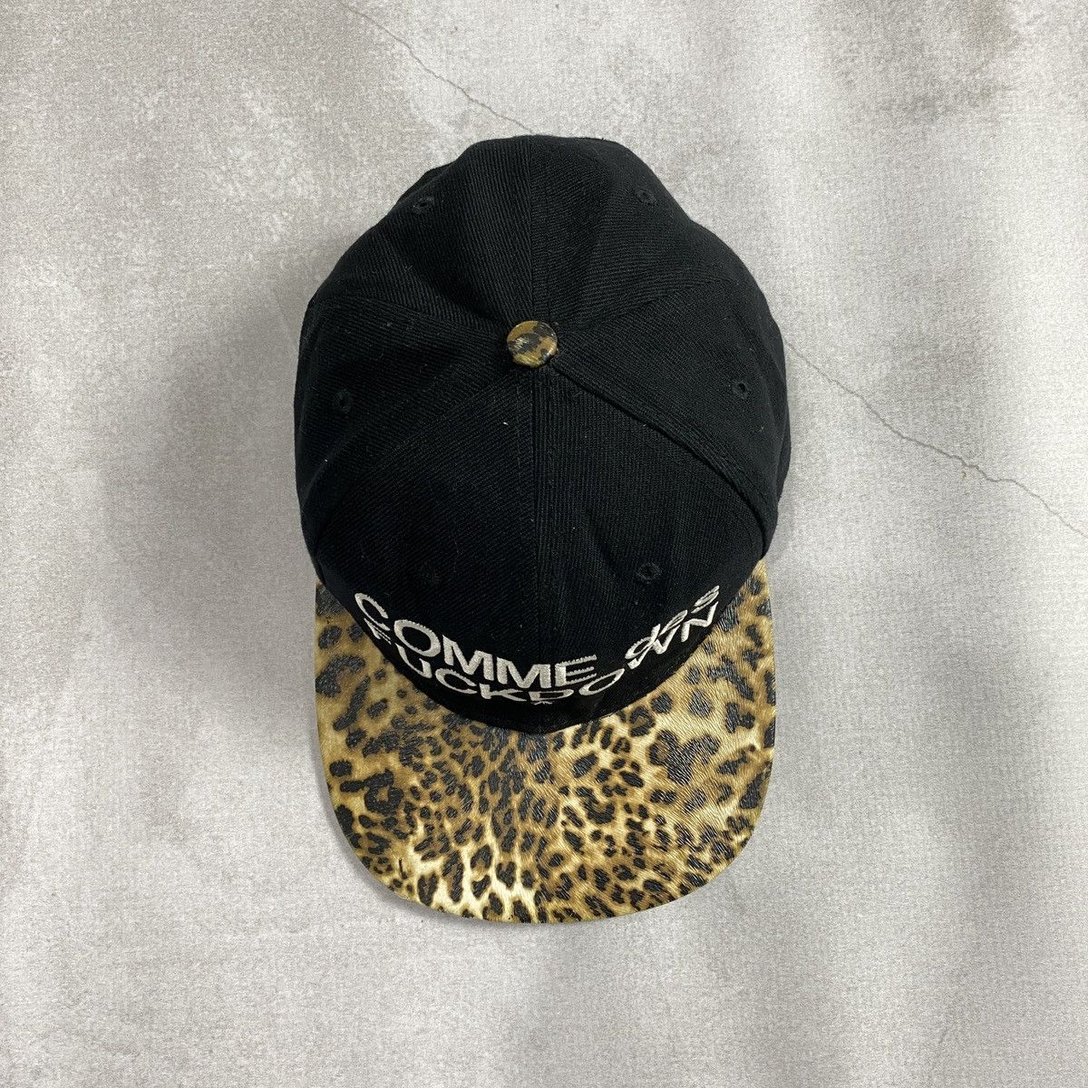 Comme Des Fuck Down Comme Des Fuckdown Leopard Hat Size ONE SIZE - 3 Thumbnail